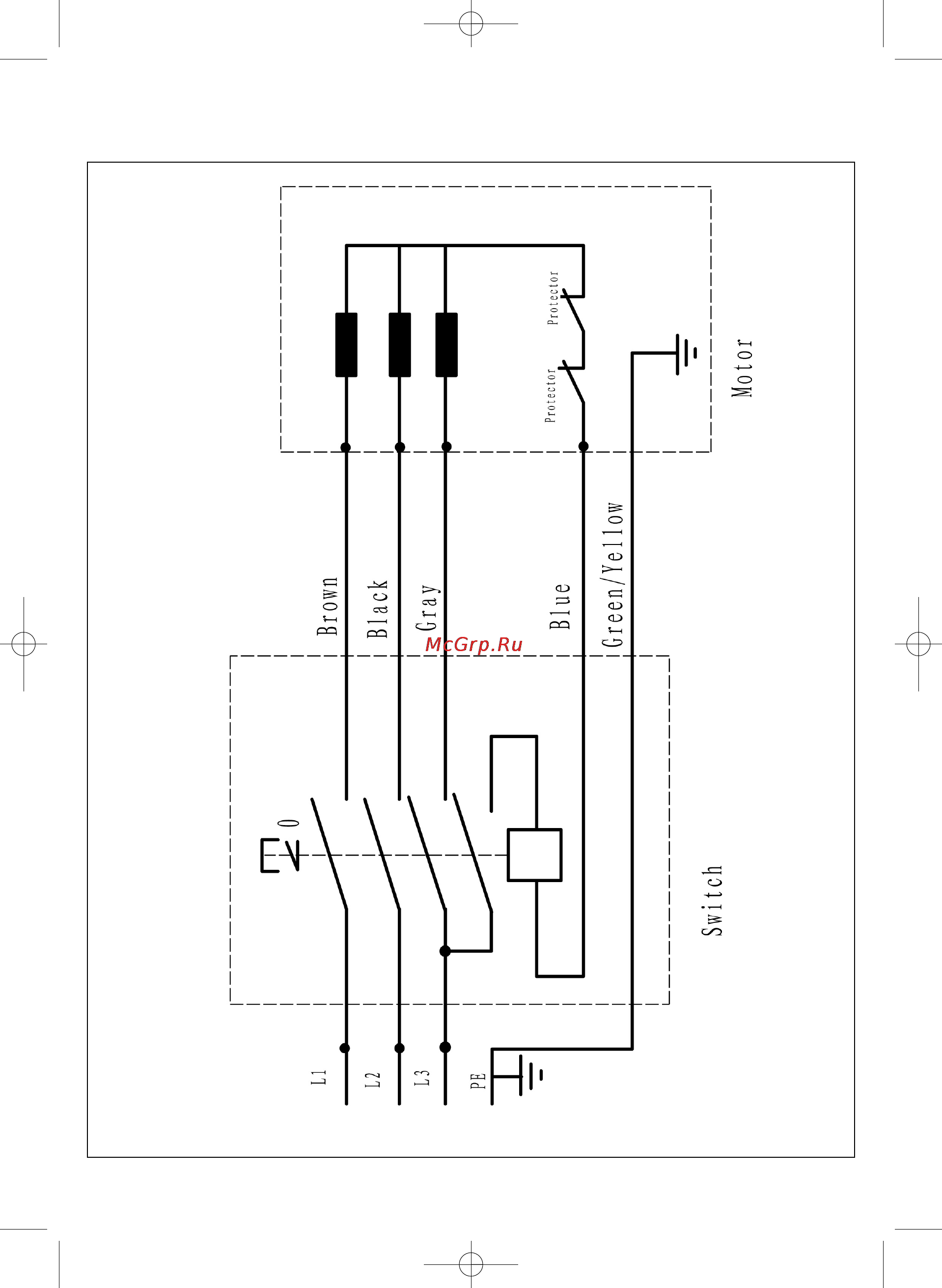 Einhell RT-TS 2231 UD [54/68] Schaltplan