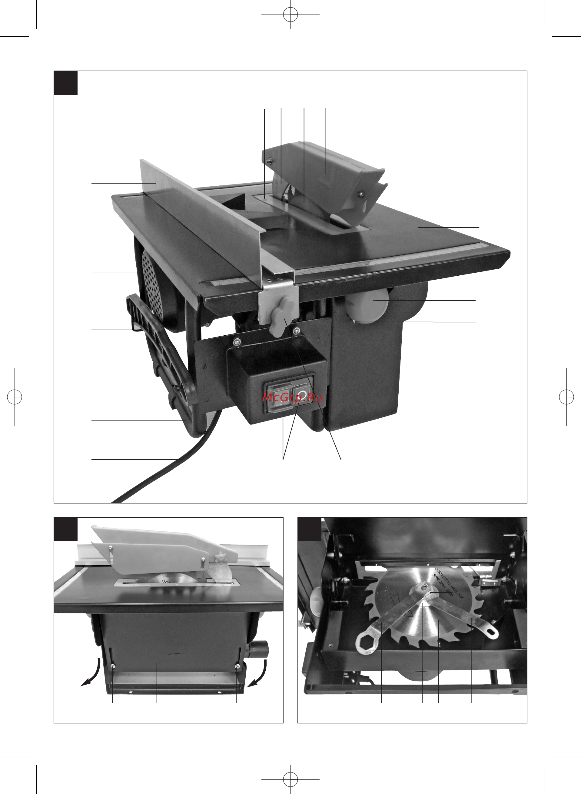 Einhell BT-TS 800 Инструкция по эксплуатации онлайн [3/24] 72548