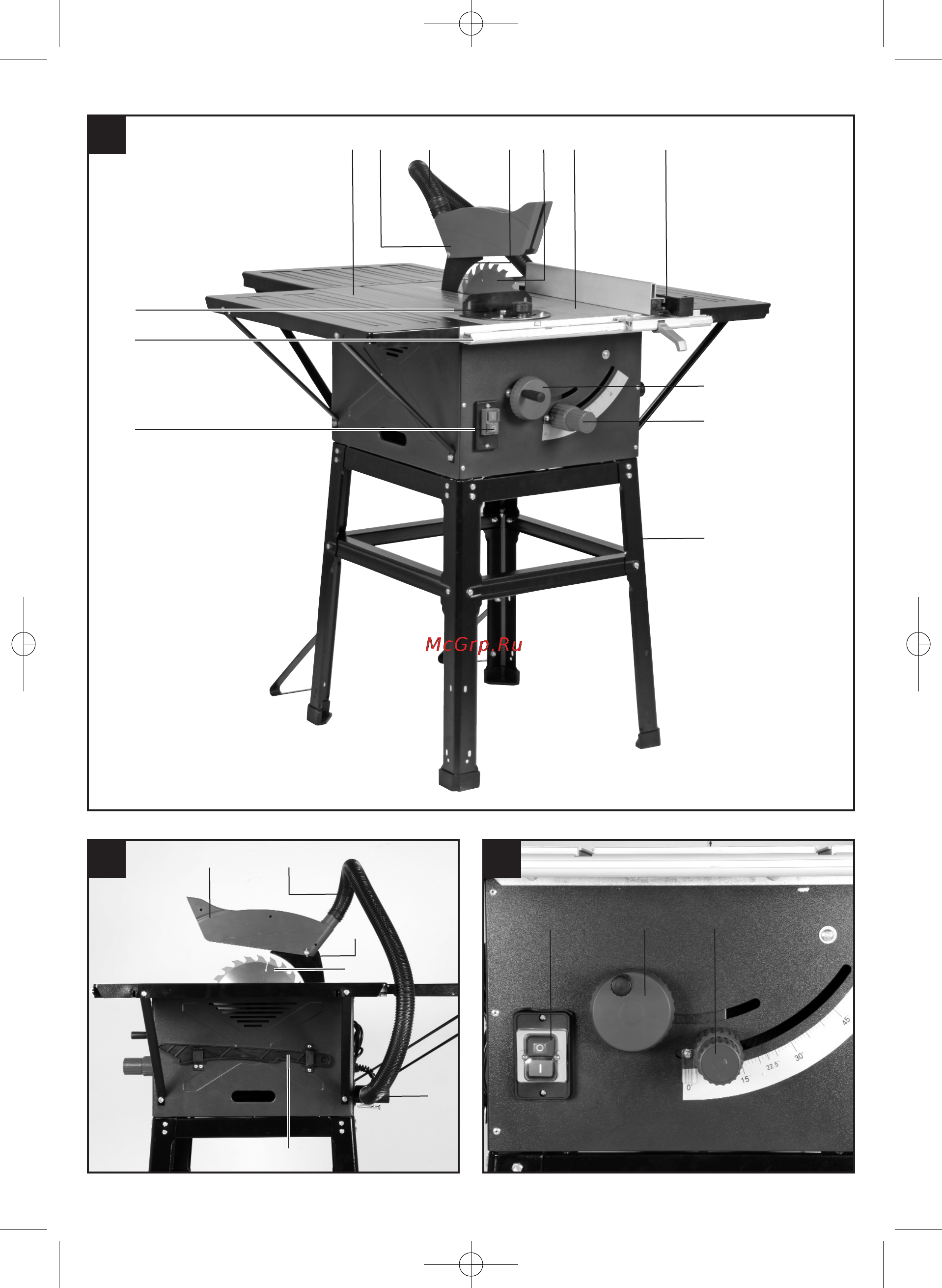 Einhell RT-TS 1725/1 U Инструкция по эксплуатации онлайн [2/92] 72560