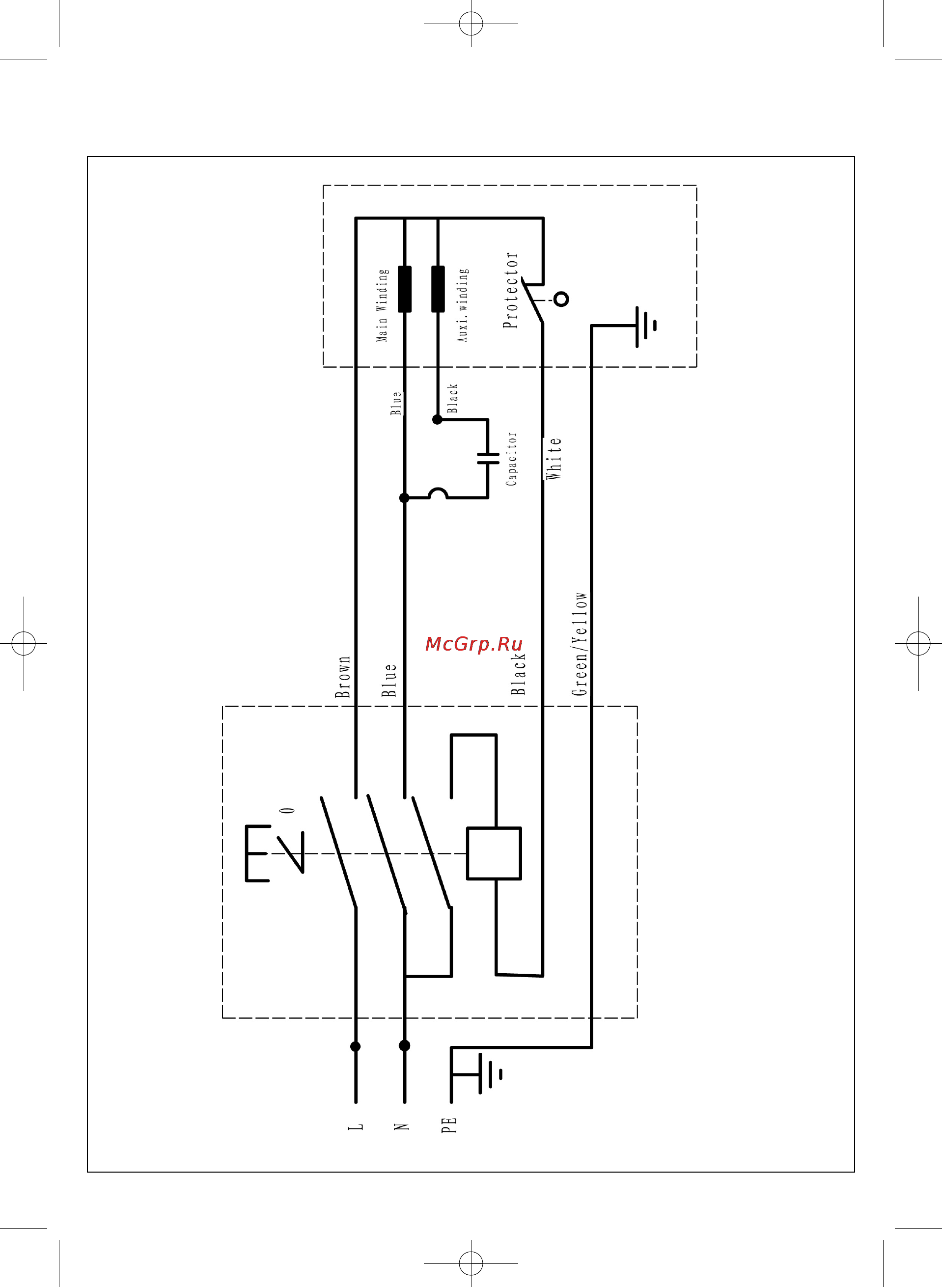 Einhell RT-TS 2031 U [48/60] Schaltplan