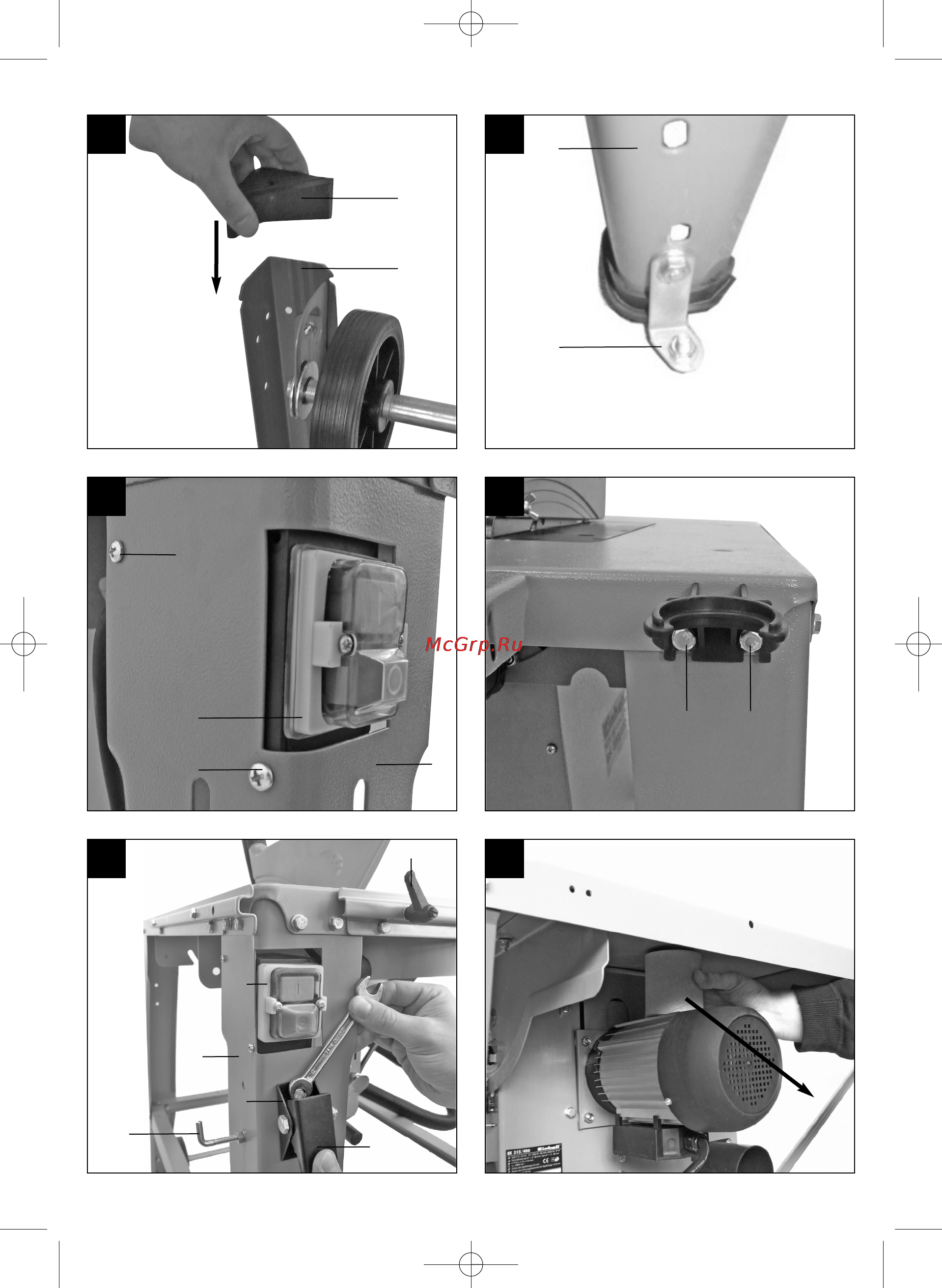 Einhell RT-TS 2031 U Инструкция по эксплуатации онлайн [6/60] 72563