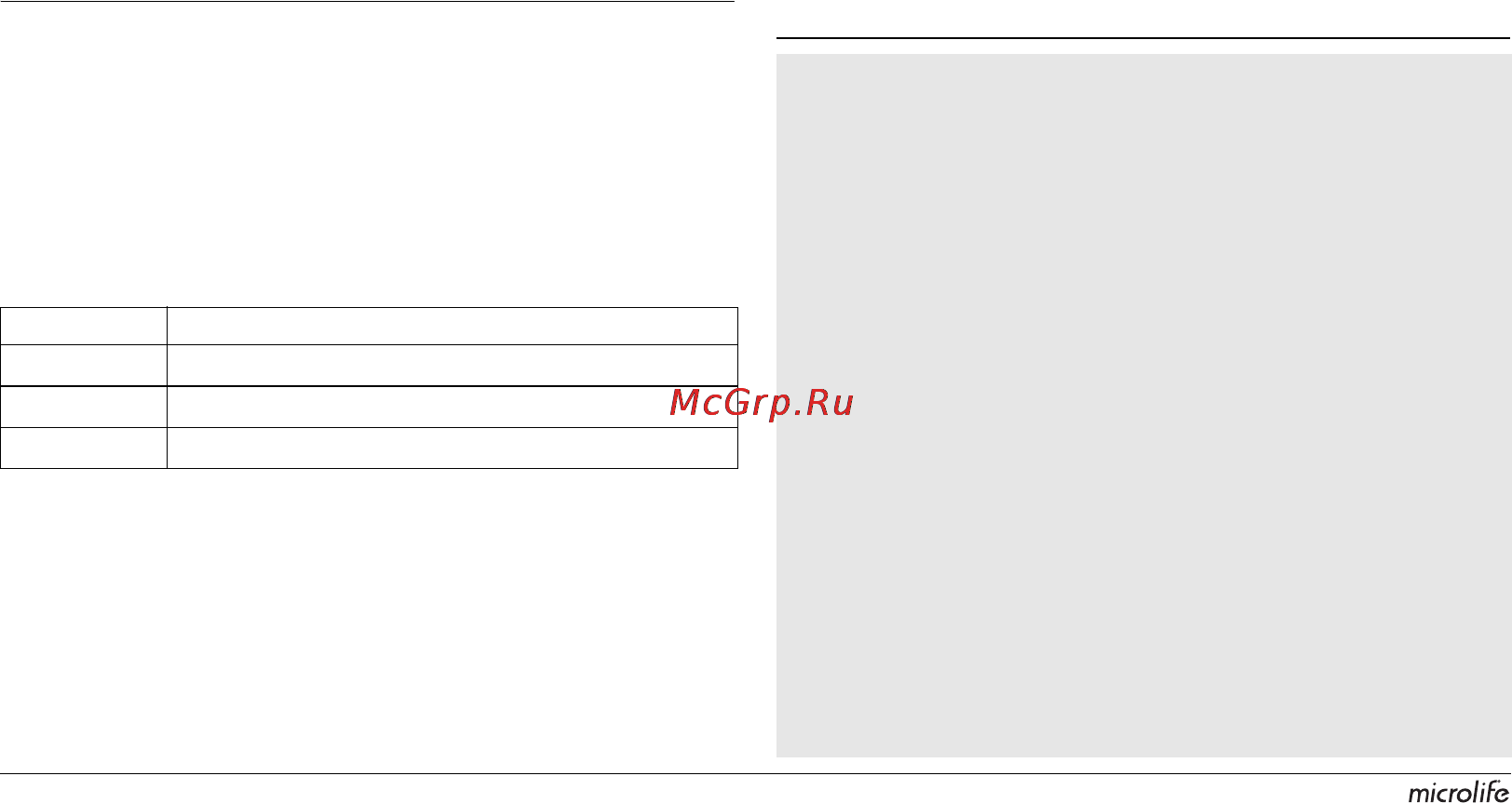 Microlife BP A90 [6/153] Selecting the correct cuff