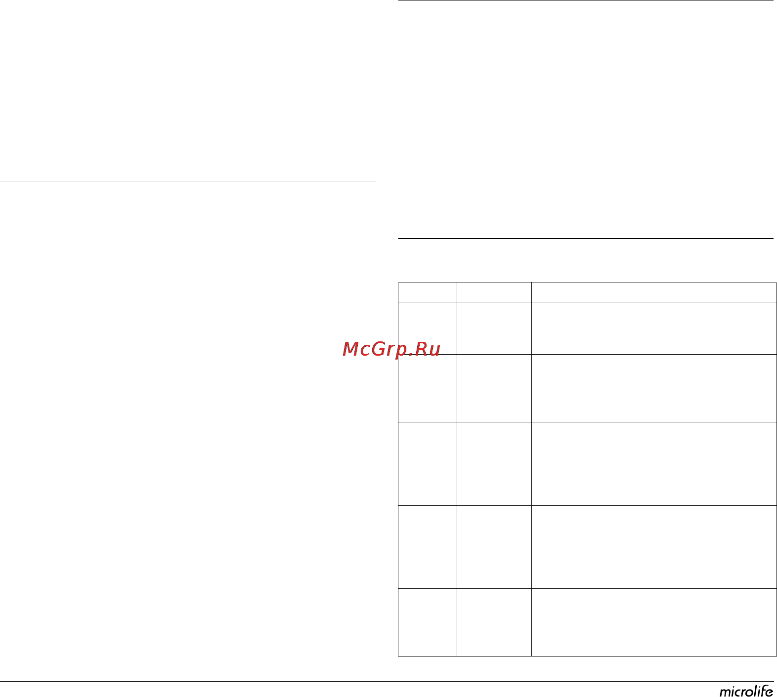 Microlife BP 3AG1-30 [6/19] Clearing all values