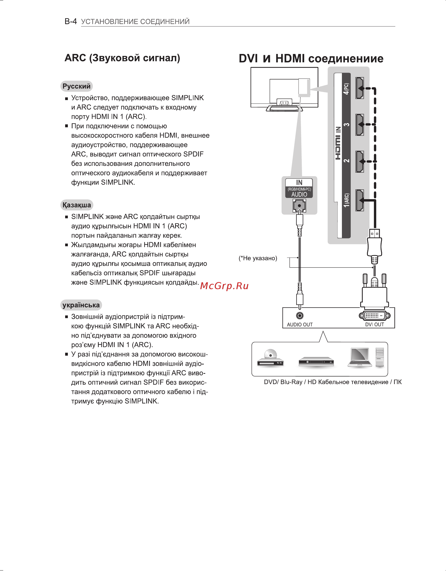 LG 32 LM620T Инструкция по эксплуатации онлайн [96/116] 72586