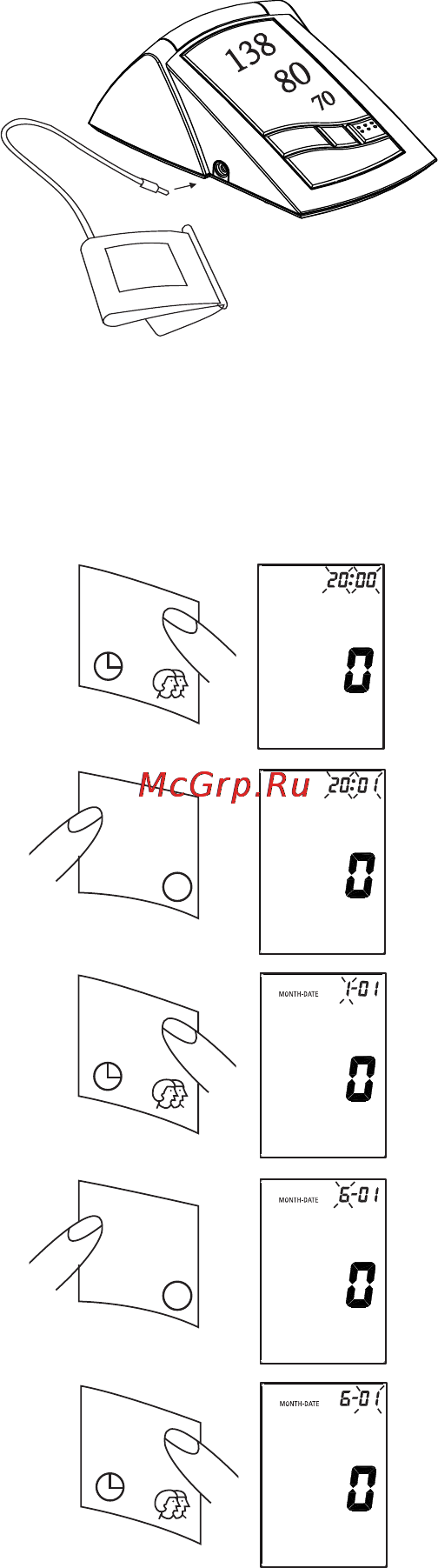 Microlife BP 3AC1-1 Инструкция по эксплуатации онлайн [10/66] 72590