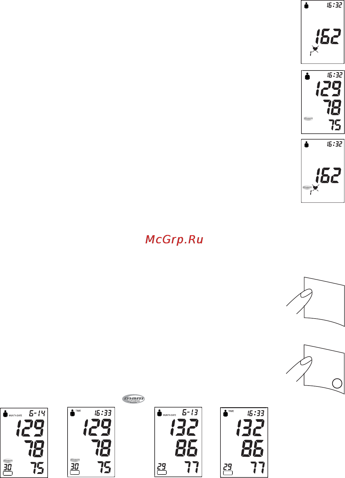 Microlife BP 3AC1-1 Инструкция по эксплуатации онлайн [46/66] 72590