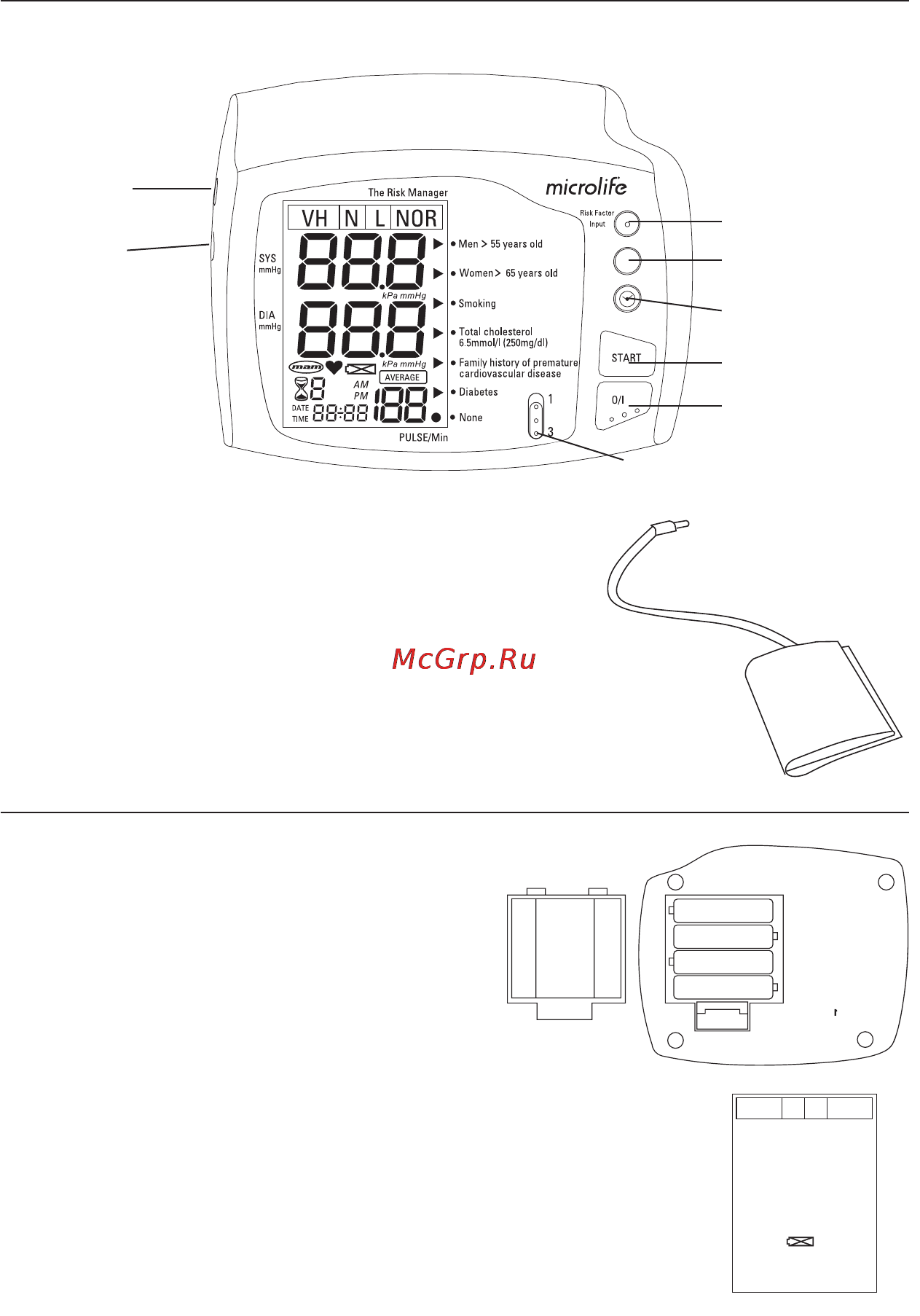 Microlife BP RM 100 Инструкция по эксплуатации онлайн [41/66] 72593
