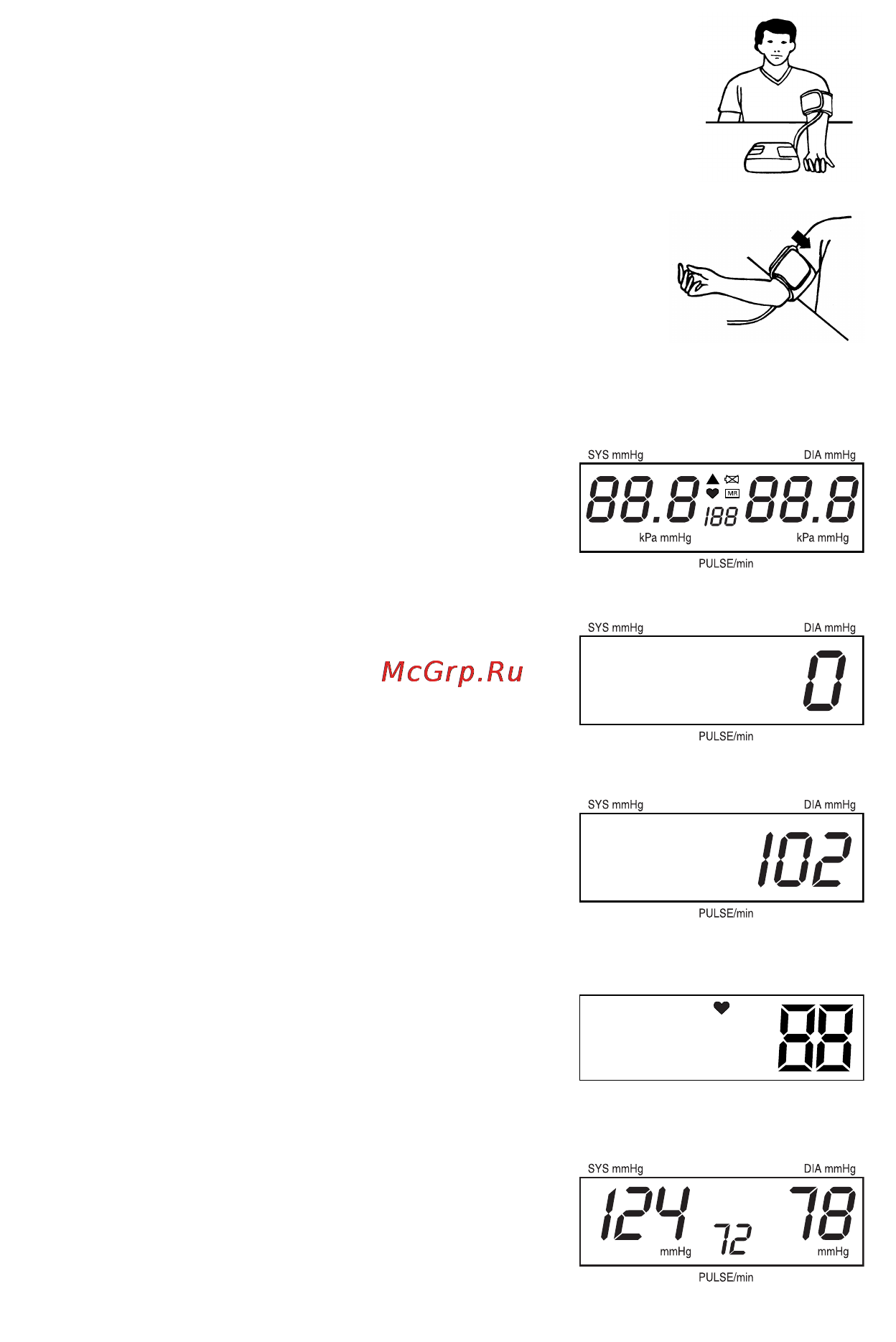 Microlife BP 2BI0 Инструкция по эксплуатации онлайн [10/38] 72611
