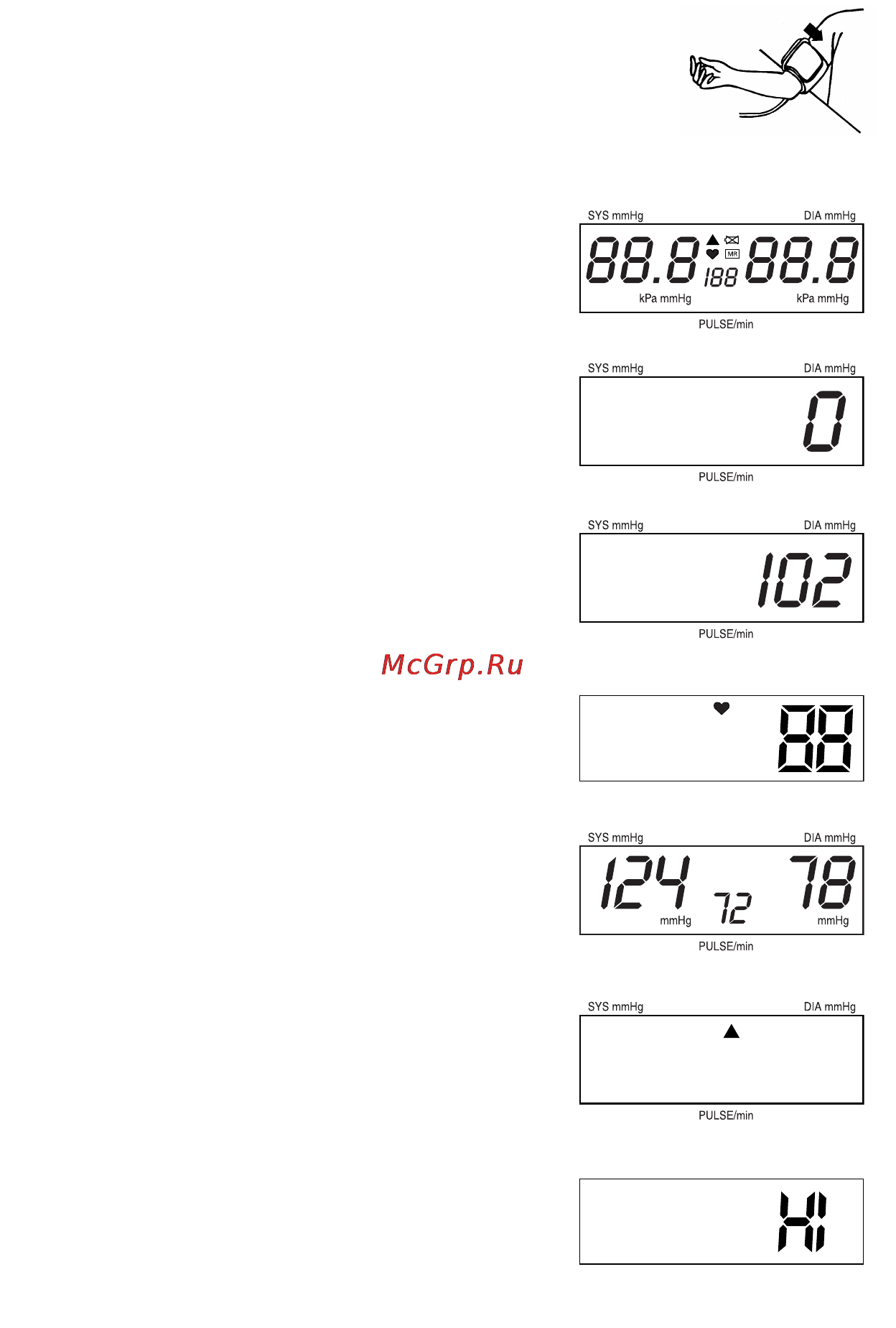 Microlife BP 2BI0 Инструкция по эксплуатации онлайн [22/38] 72611