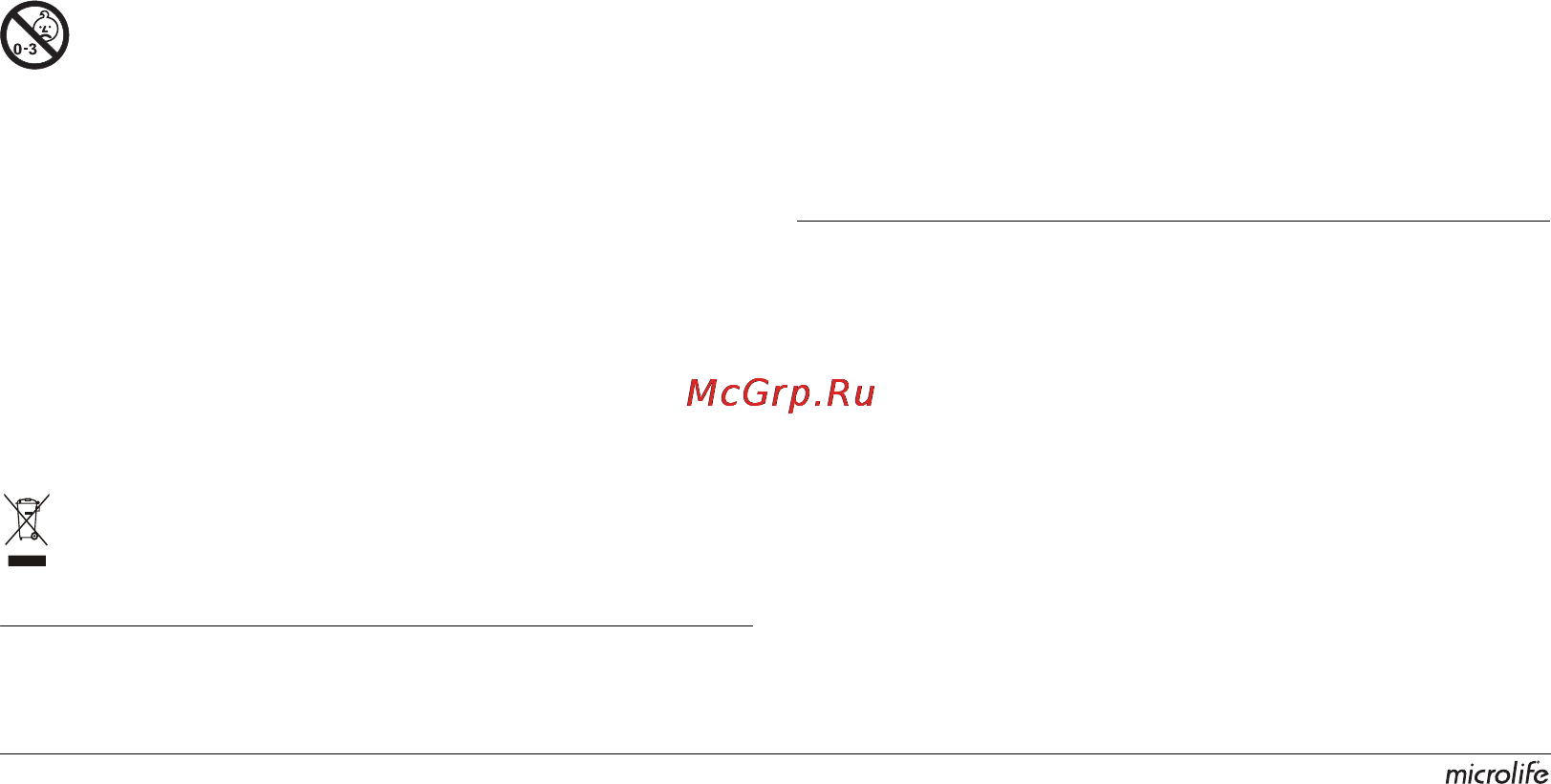 Microlife BP W100 [116/177] Záruka
