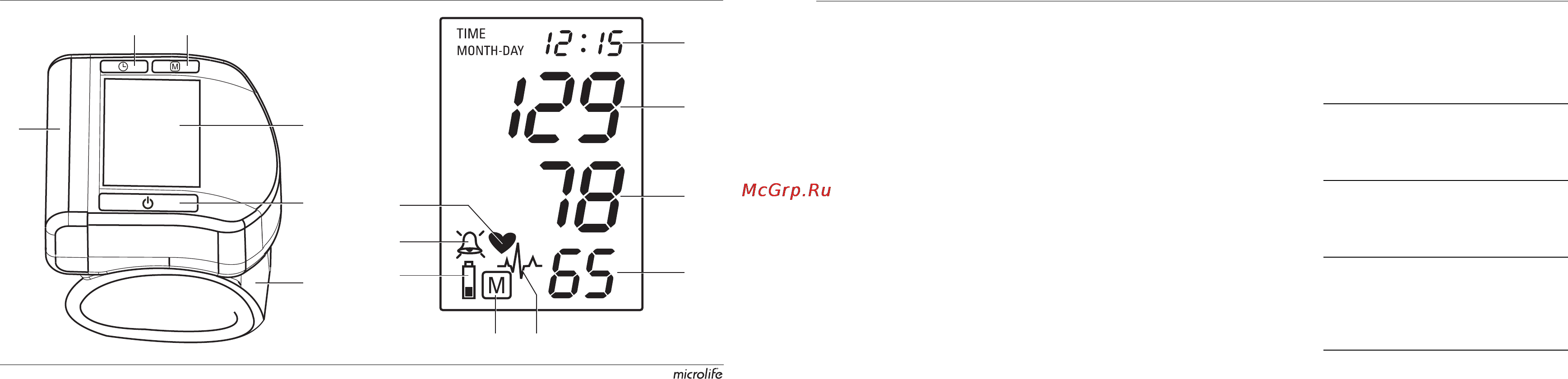 Microlife BP W100 [2/177] Guarantee card bp w100