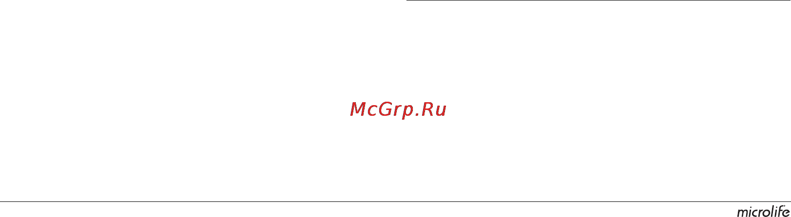 Microlife BP W100 [70/177] Pojawienie się wskaźnika arytmii serca
