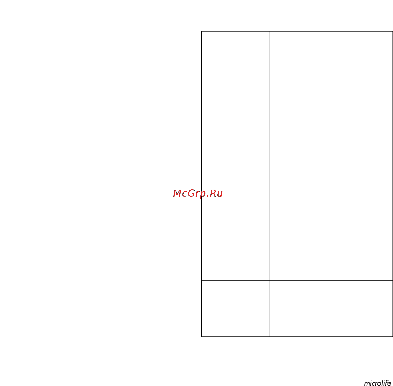Microlife AG1-30 [10/45] Procédure de mesure