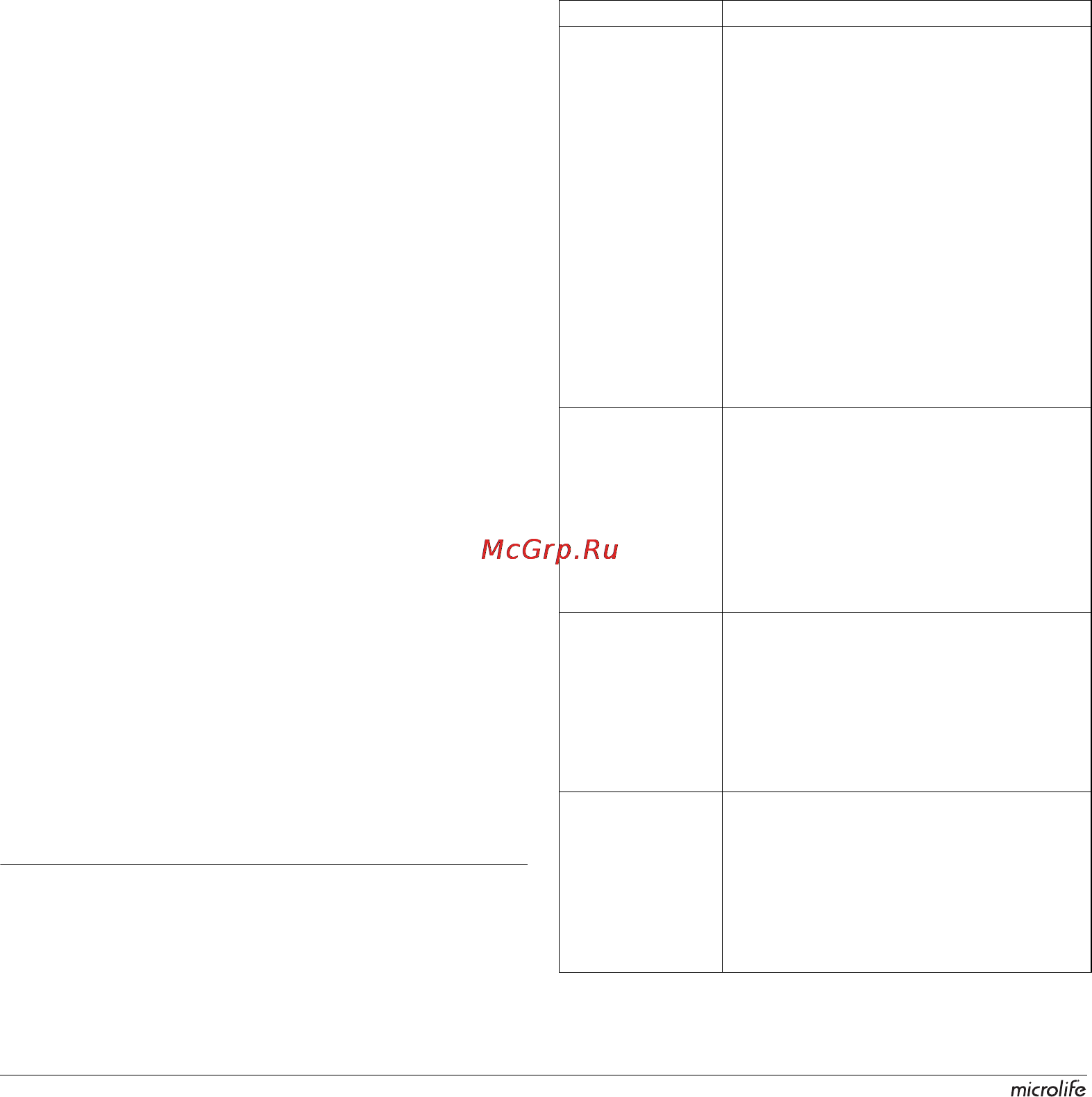 Microlife AG1-30 [18/45] Процедура измерения
