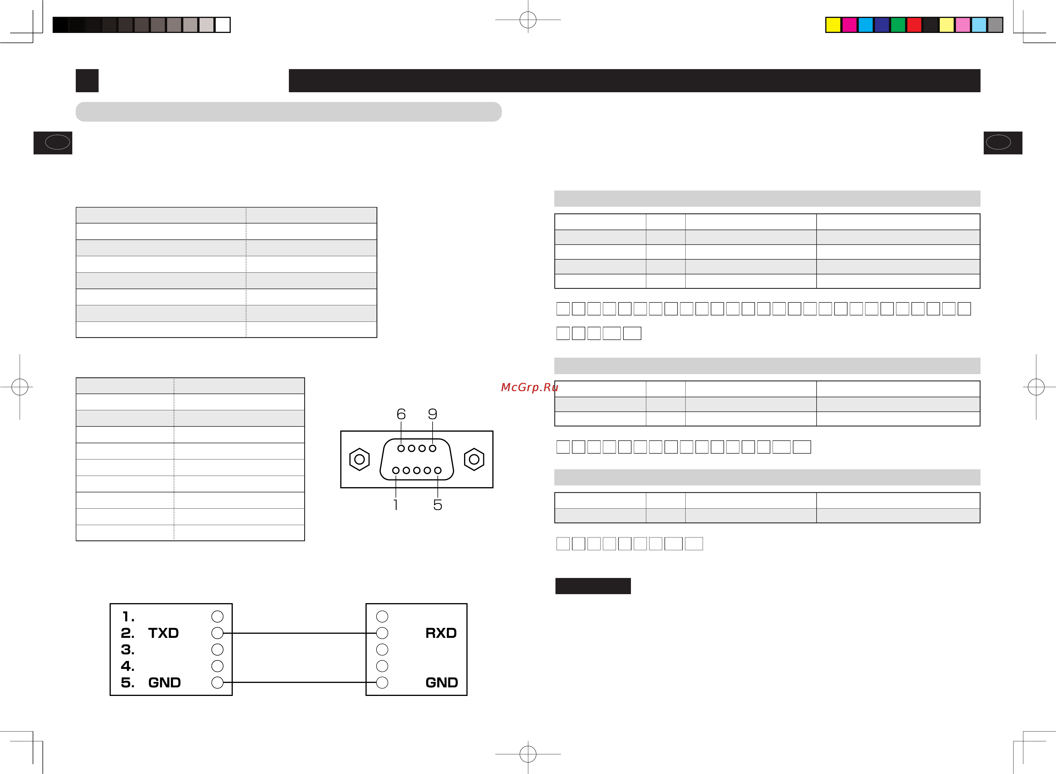Tanita BD-815 [13/15] Output data format
