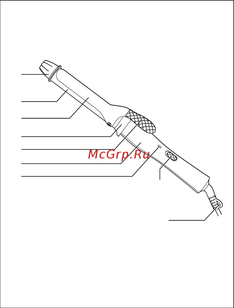 Philips CurlCeramic HP8602/00 White/Black Инструкция по эксплуатации онлайн [3/12] 378848