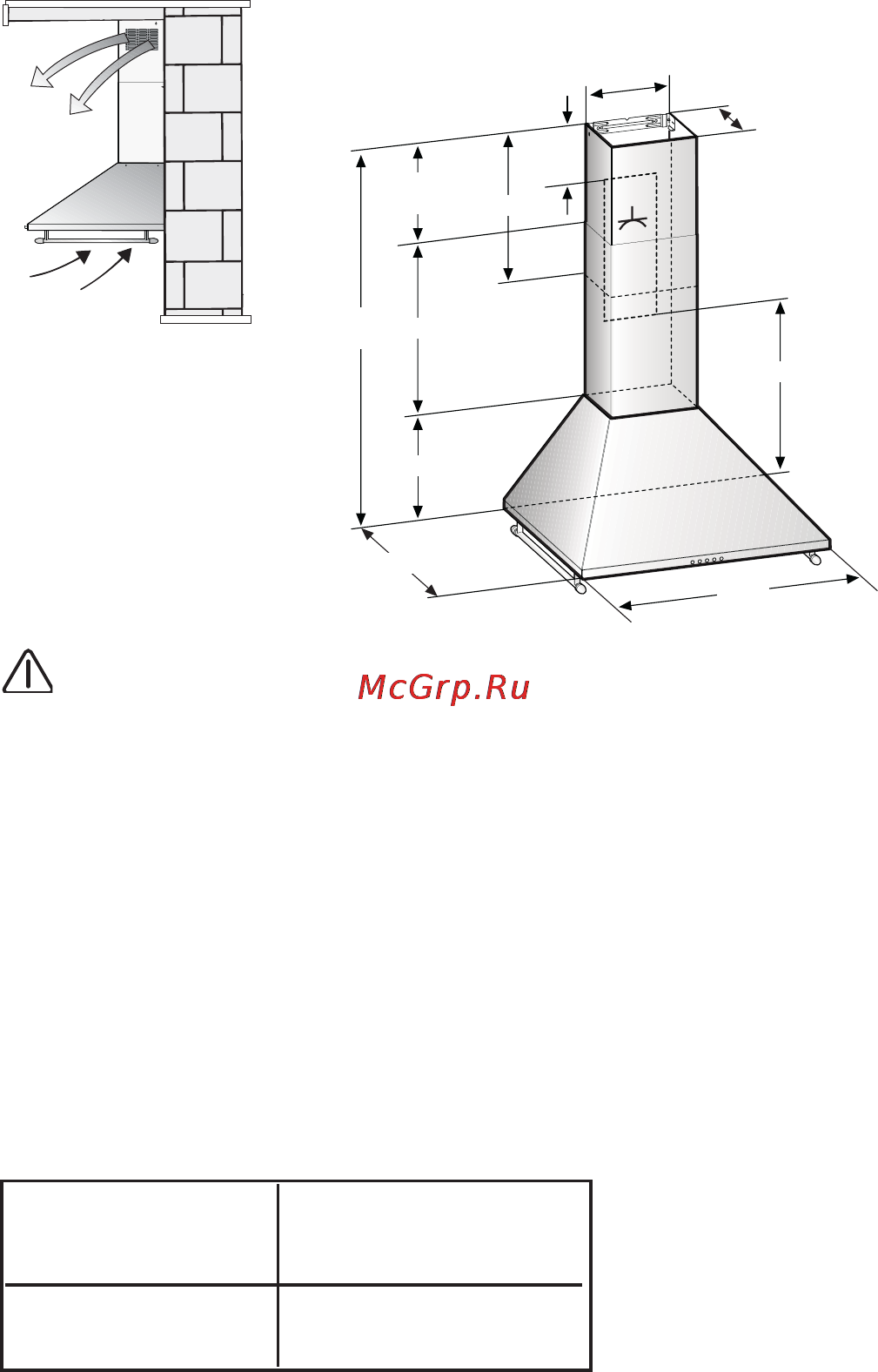 Bosch DWW063461 [12/19] Подготовка стены