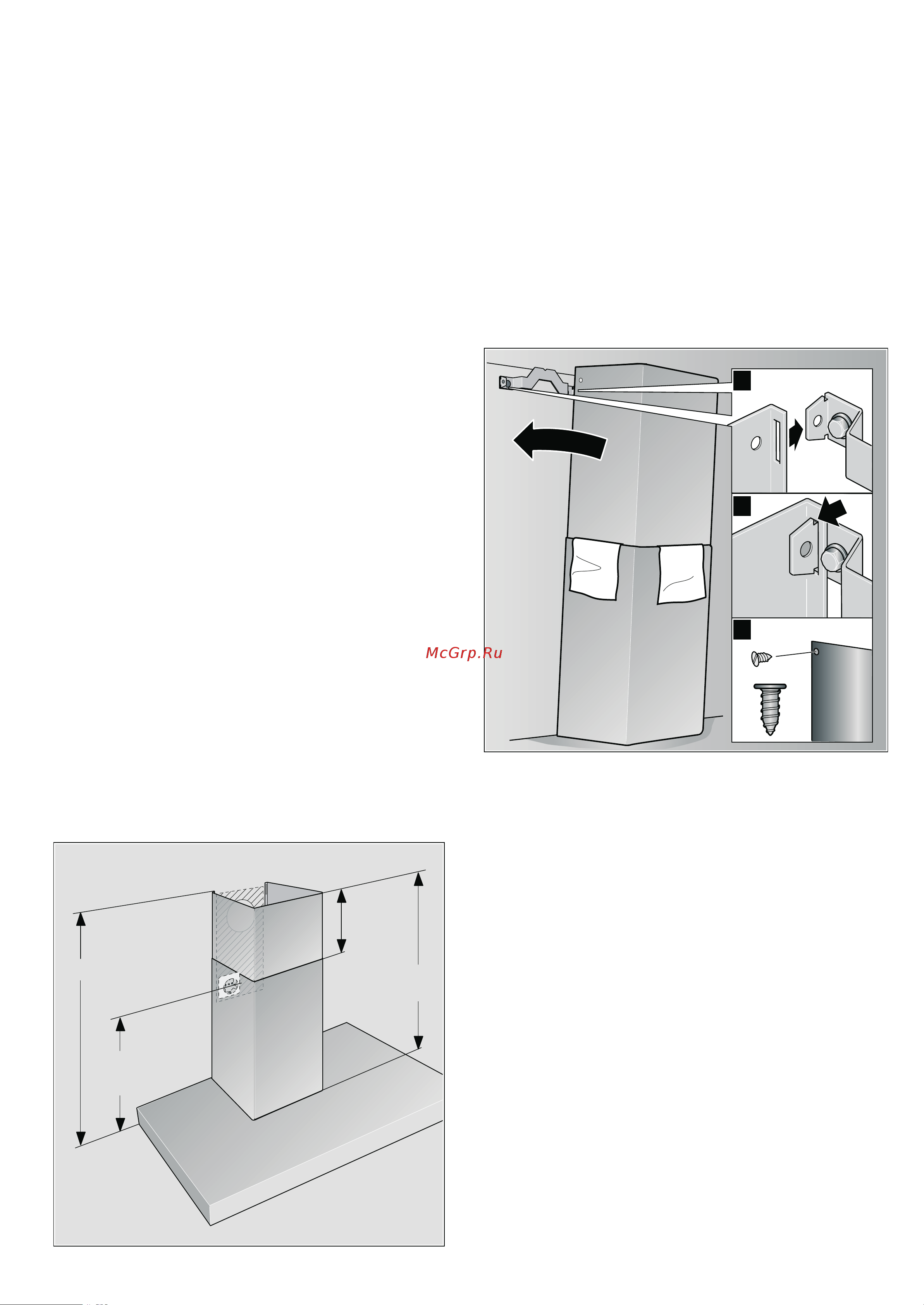 Bosch DWA06D651 [10/12] Крепление соединений труб