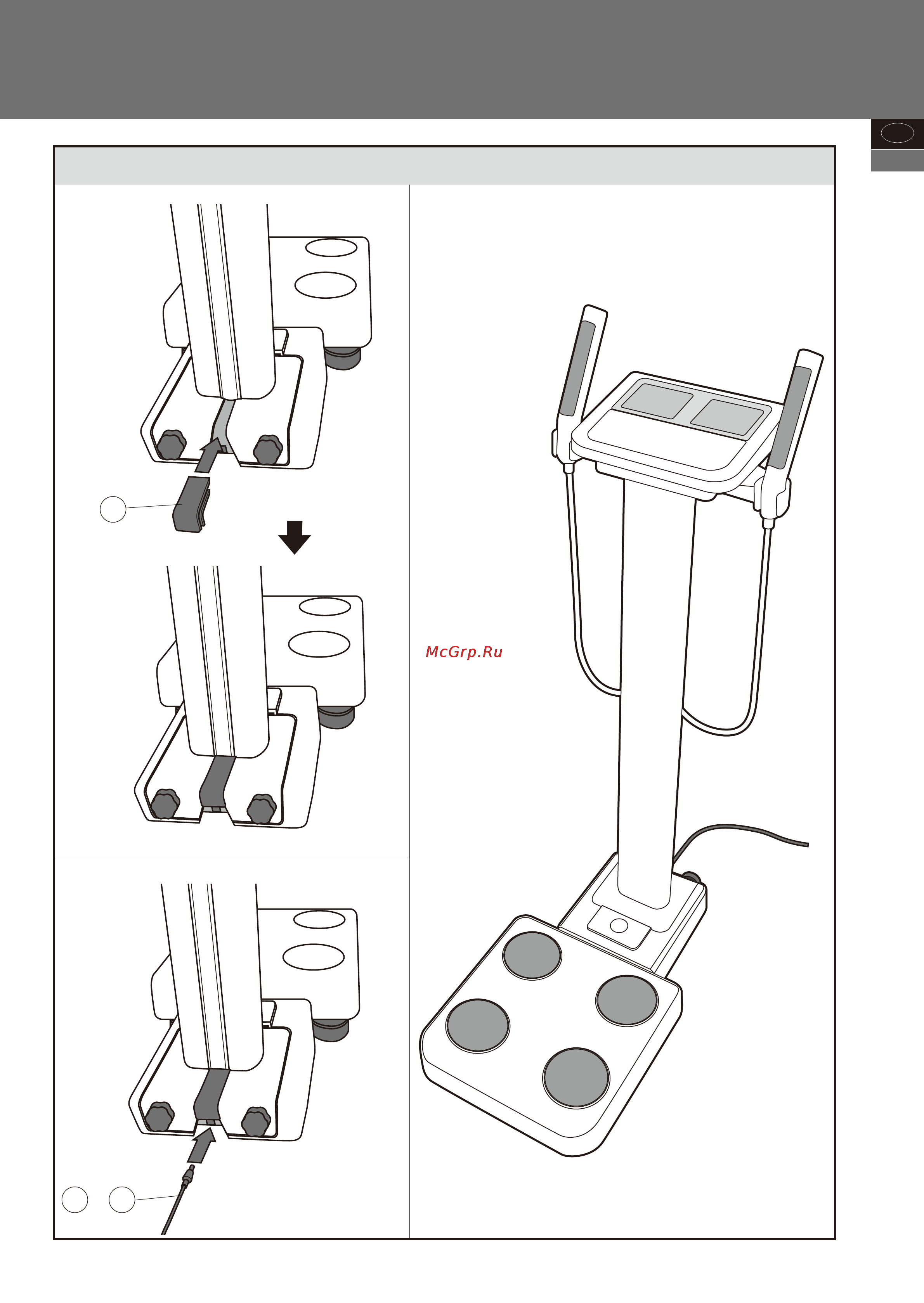 Tanita MC-780 [13/28] Assembly continued