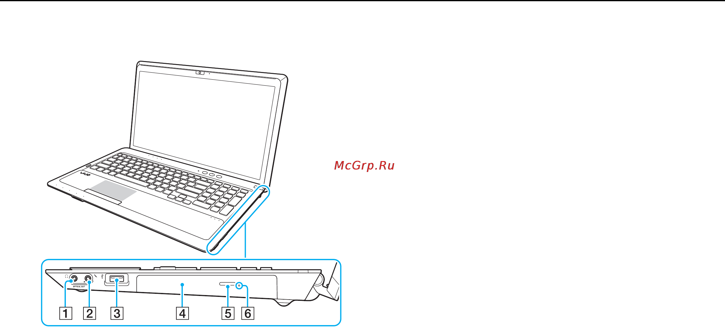 Sony VAIO VPCF23C5E [14/179] Вид справа