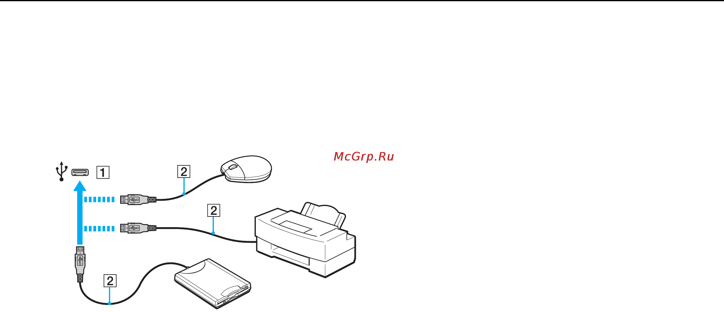 Sony VAIO VPCF23Z1E [91/179] Подсоединение usb устройства