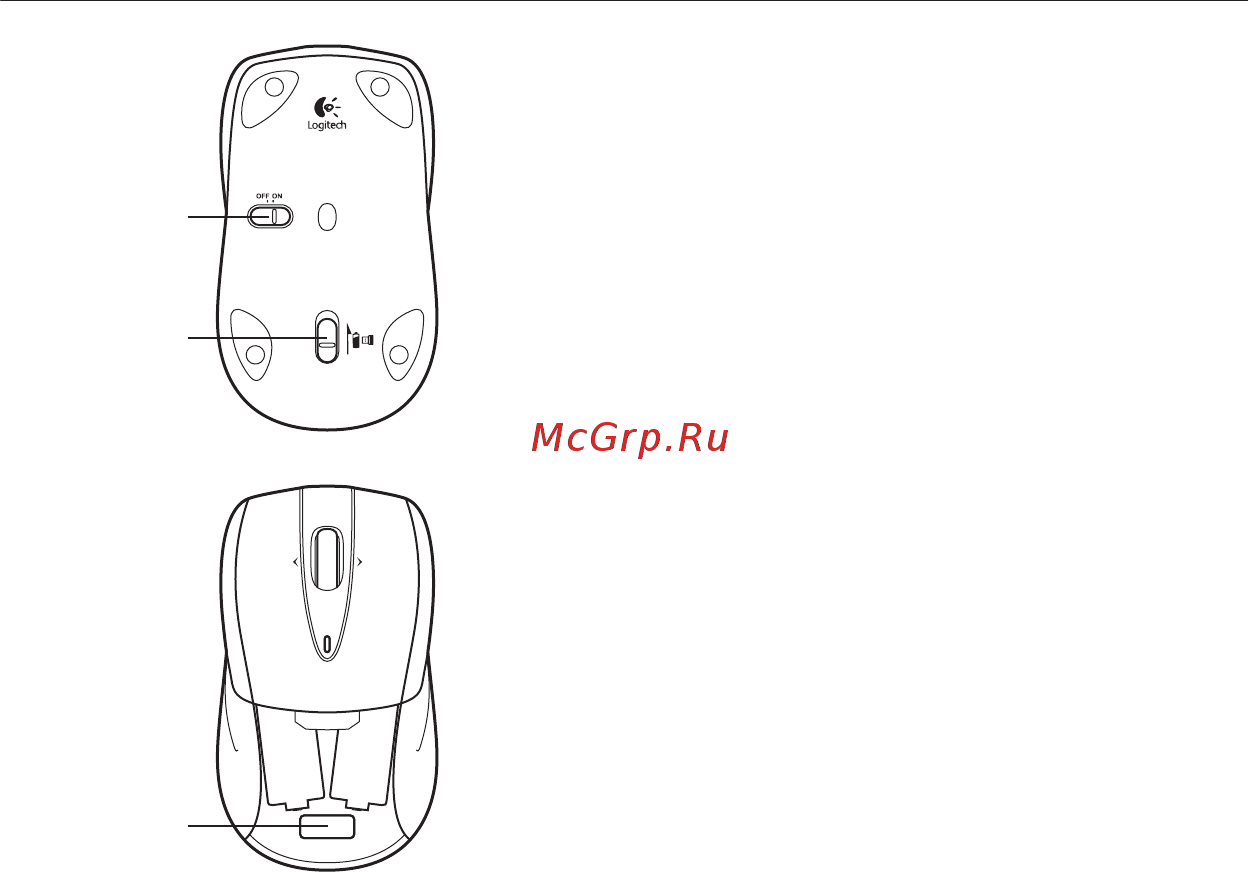 Logitech Power Plus M525 910-004933 Инструкция по эксплуатации онлайн [6/9] 369557