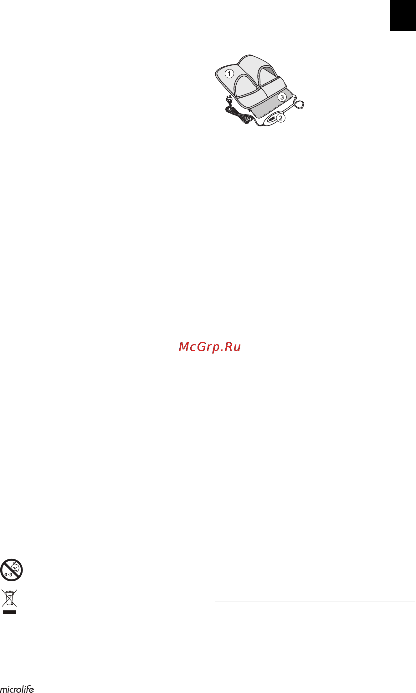 Microlife FH 80 [3/13] Important information retain for future use