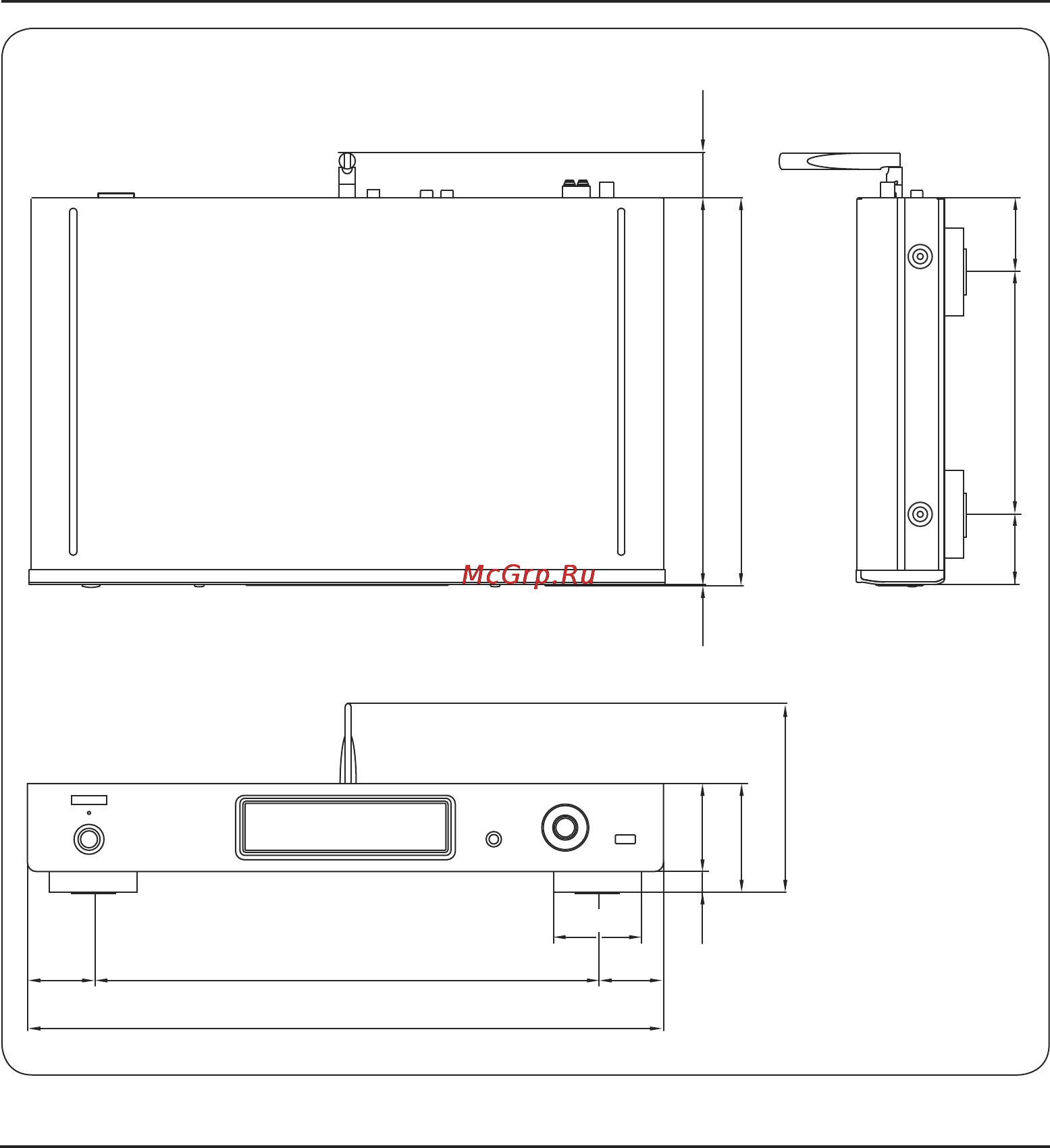 Denon DNP-720 Bl [47/48] Вес