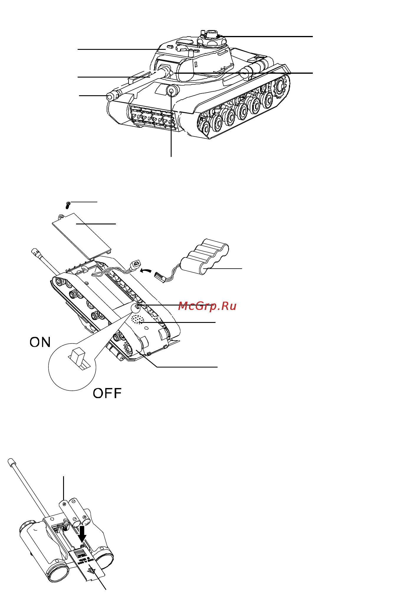 Func BT-34 радиоуправляемый танк (2 шт.) Инструкция по эксплуатации онлайн [3/10] 72946