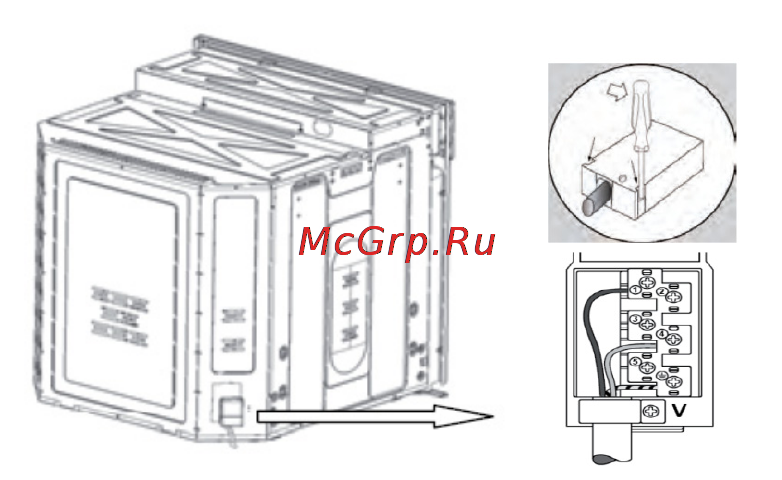Korting OKB440CFX [28/44] Electrical connection