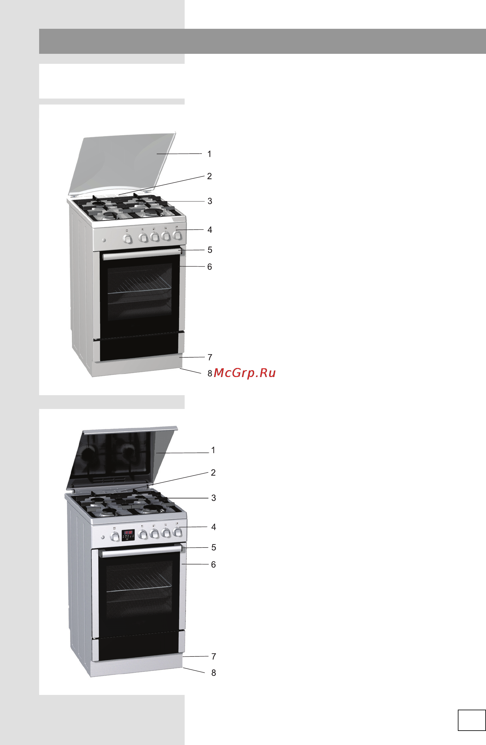Gorenje GN51101AX [7/52] Описание прибора