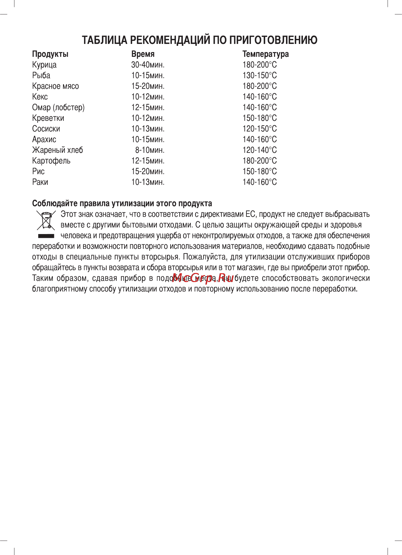 Sinbo SCO 5027 Инструкция по эксплуатации онлайн [32/48] 73006