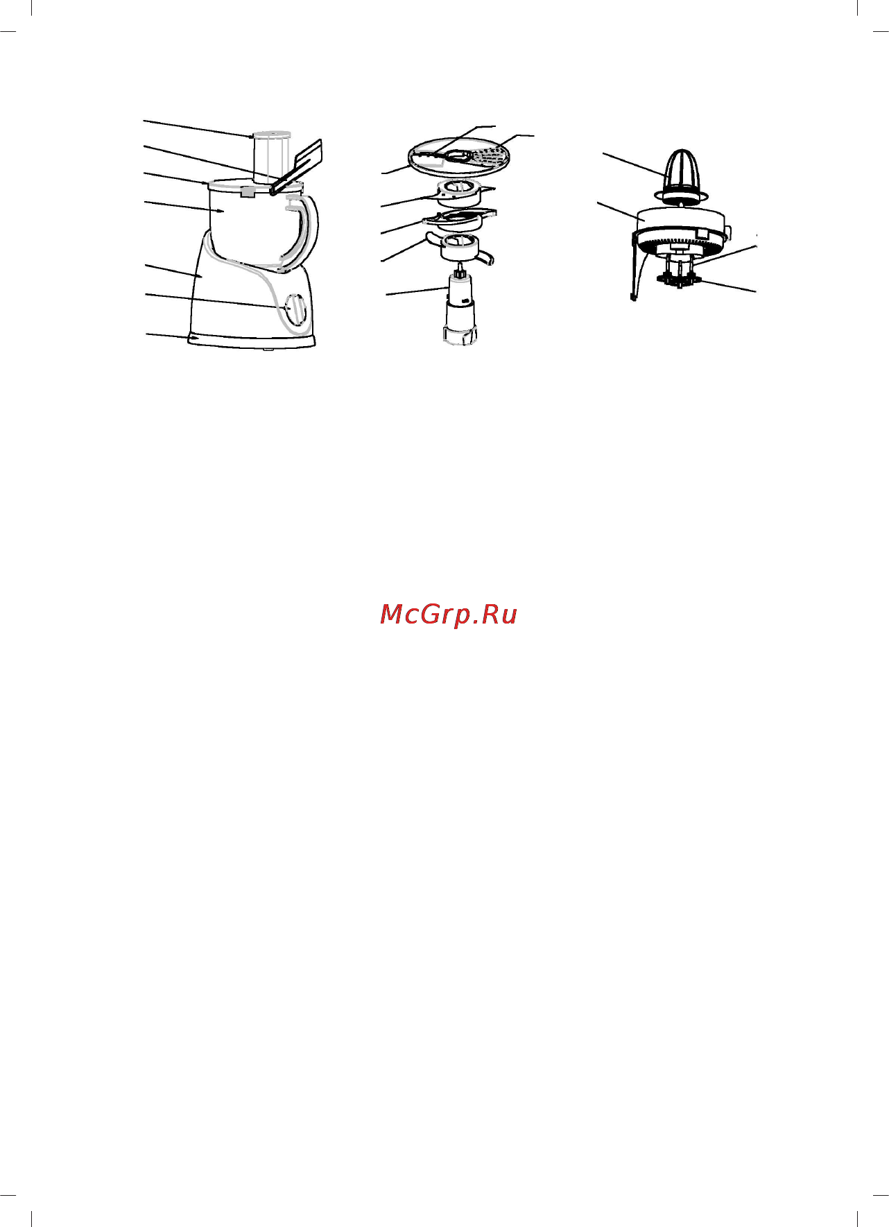 Sinbo SHB 3057 [8/34] Parts description