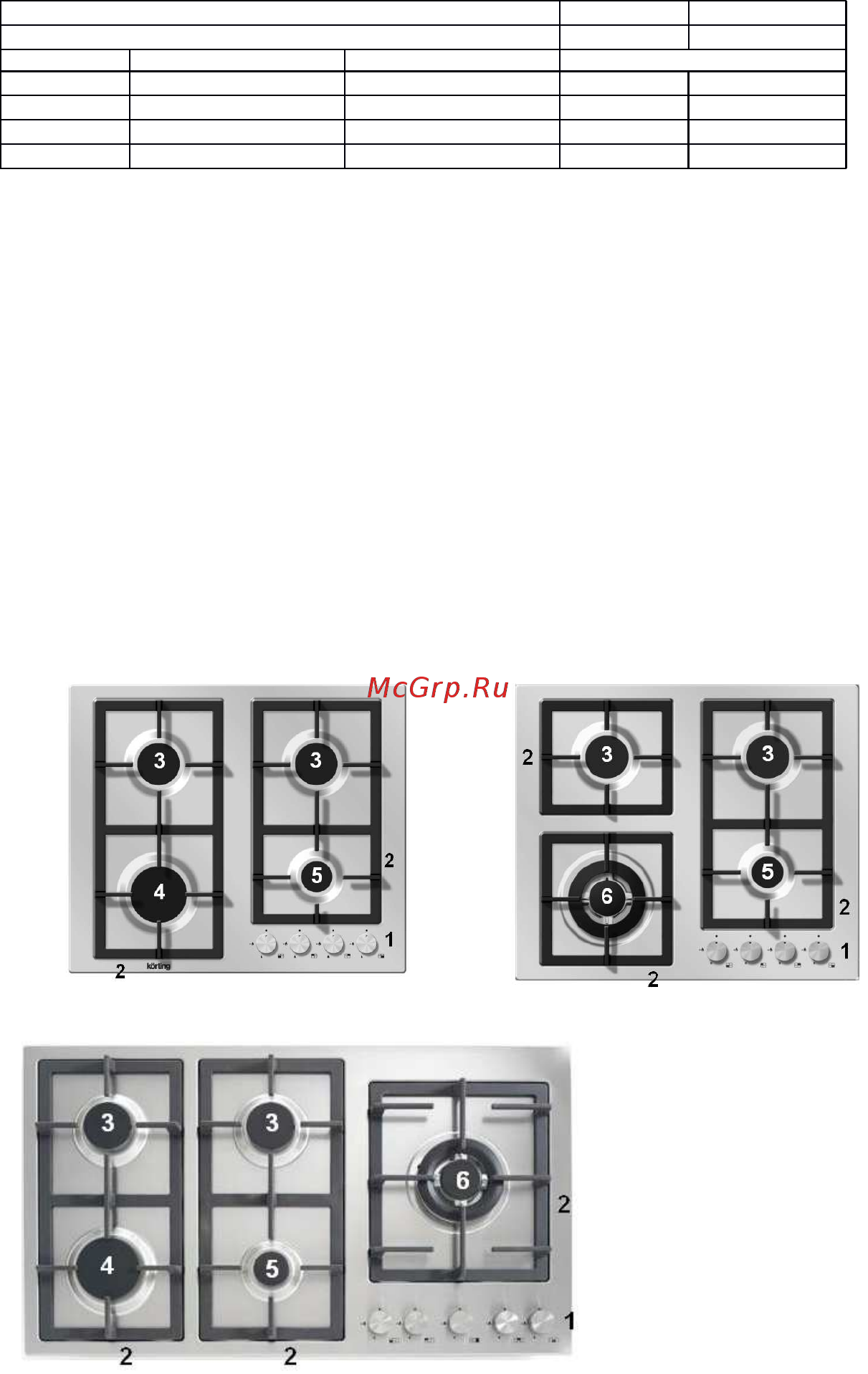 Korting Crystal HG 695 CX Инструкция по эксплуатации онлайн [12/32] 303824