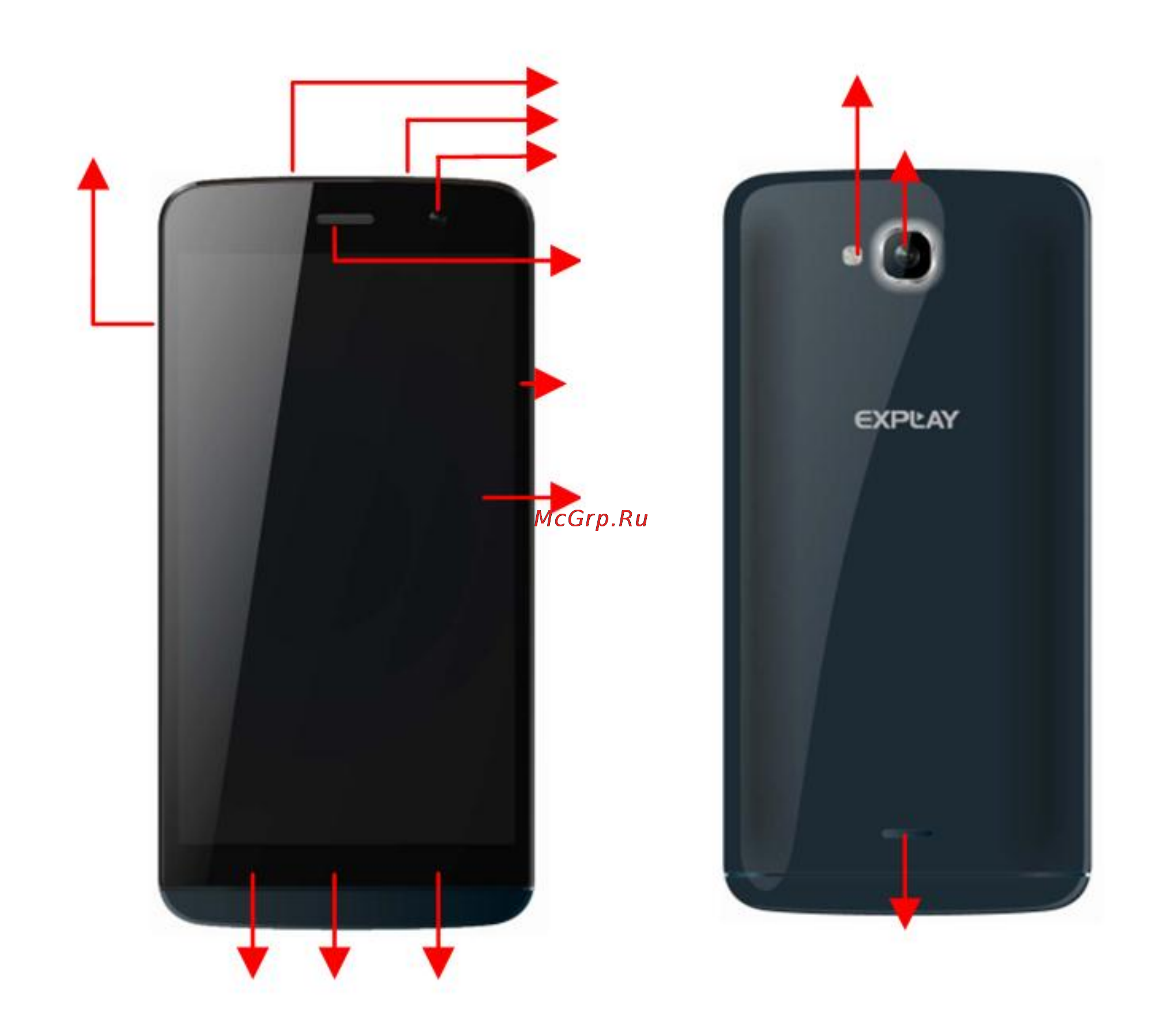 Explay Blaze [11/28] Описание устройства