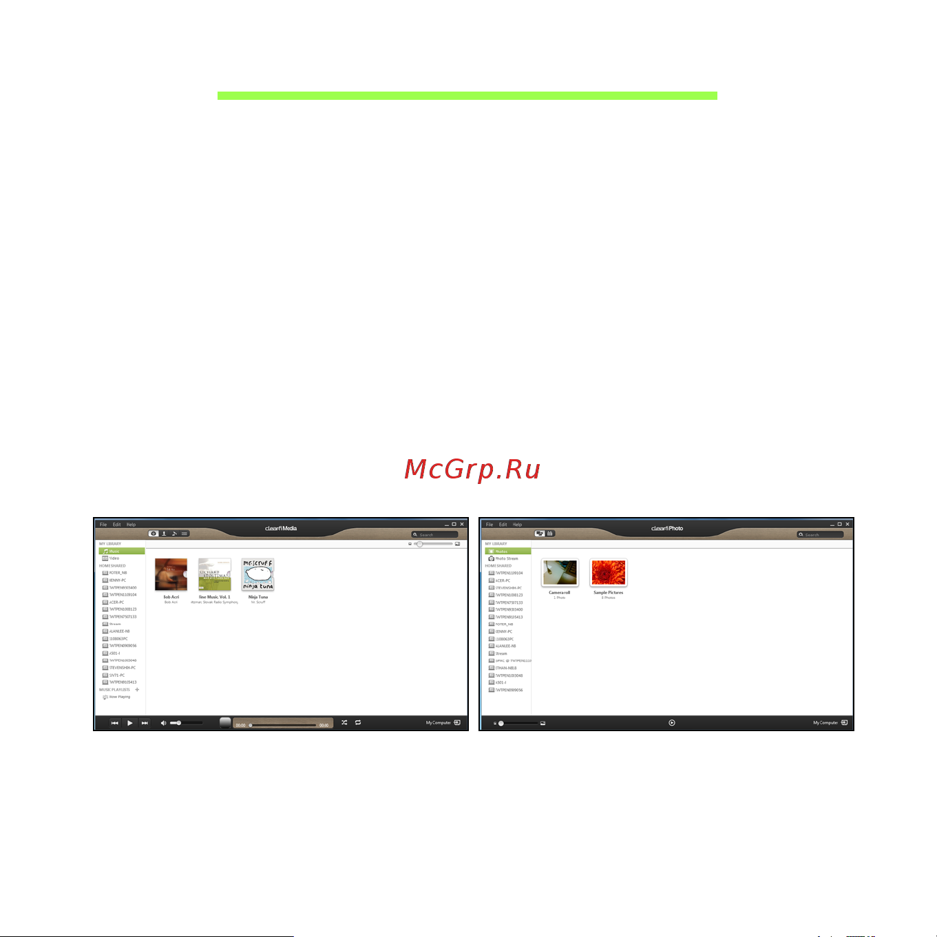 Acer Aspire M5-581TG-53316G12Mass [58/105] Acer clear fi