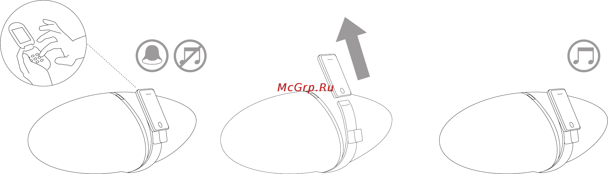Bowers & Wilkins Zeppelin Air [18/25] Как принять звонок поступивший на iphone