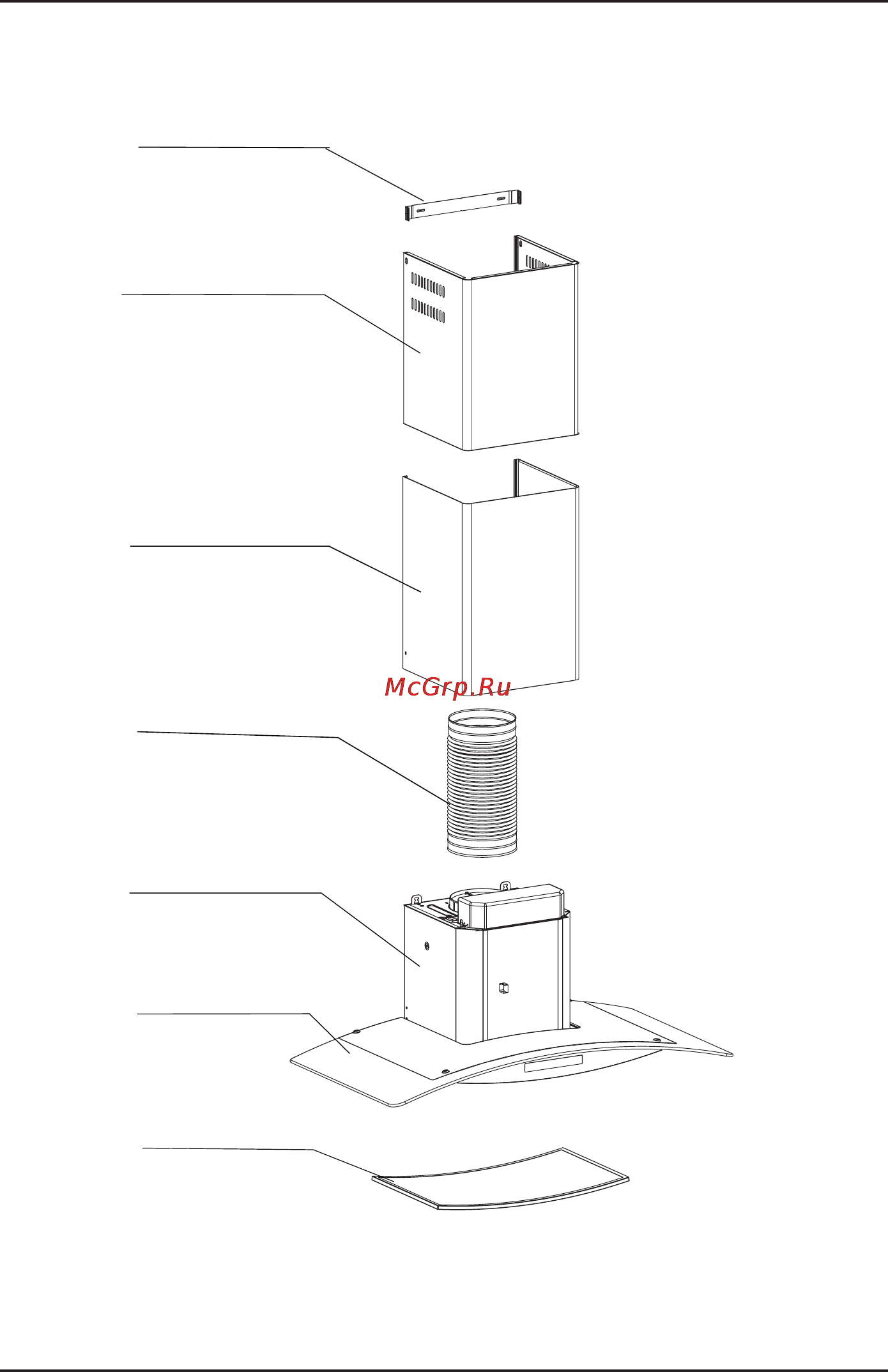 Korting KHC6672X [4/12] Наименование основных компонентов