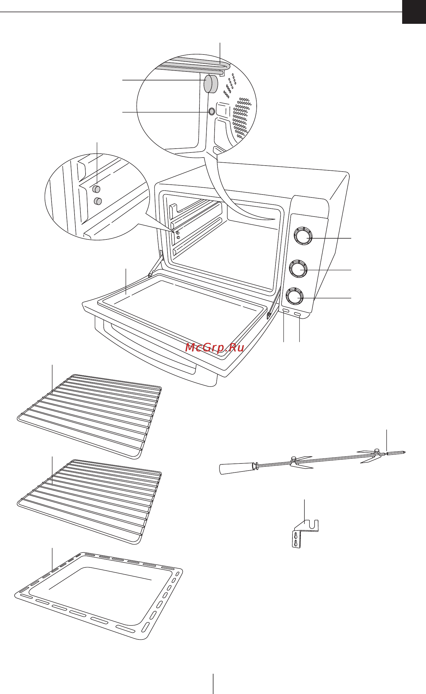 Delonghi EO3235 Инструкция по эксплуатации онлайн [2/19] 73303