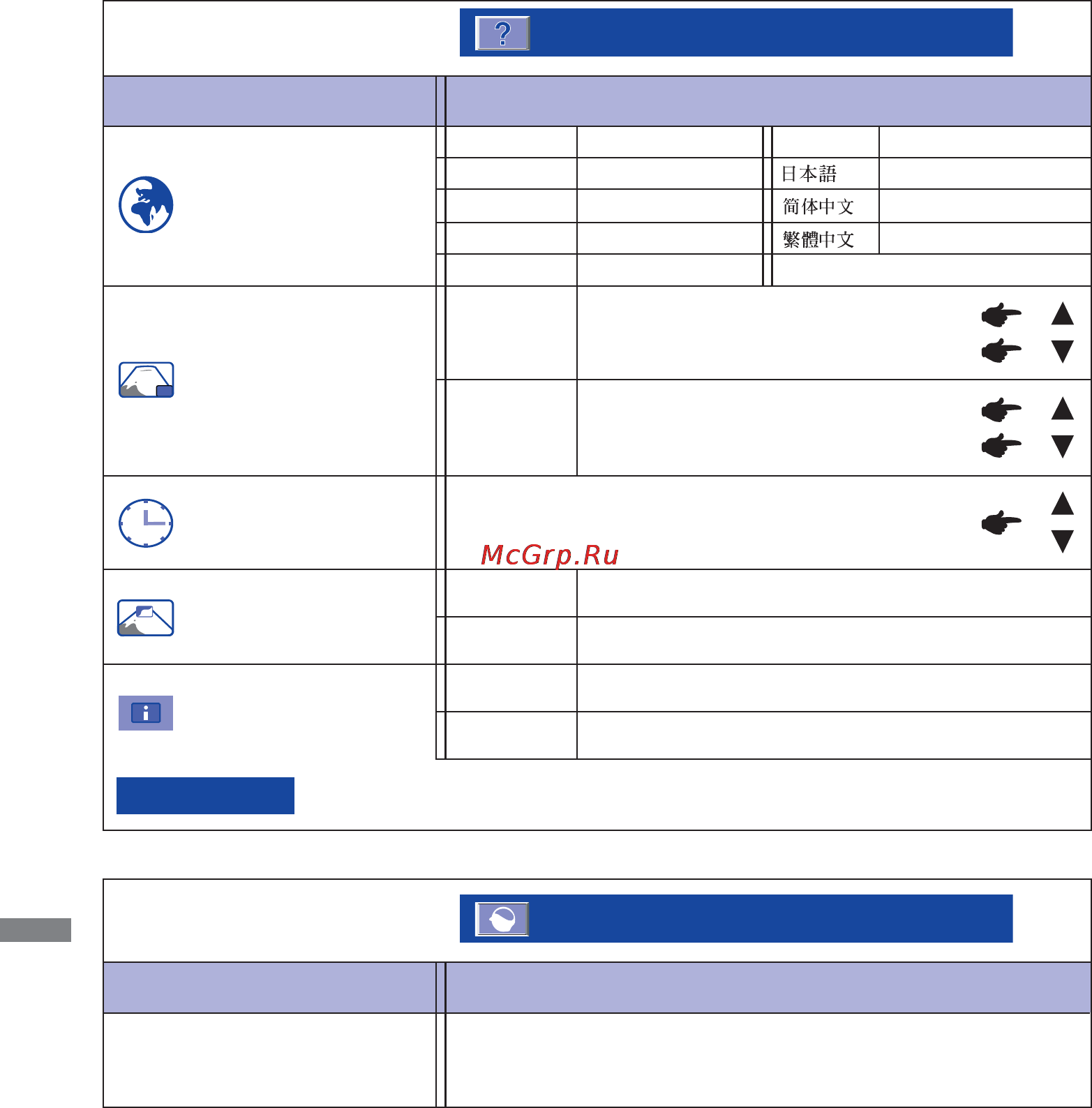 Iiyama PLE2773HDS-B1 [17/26] Memory recall восстановить