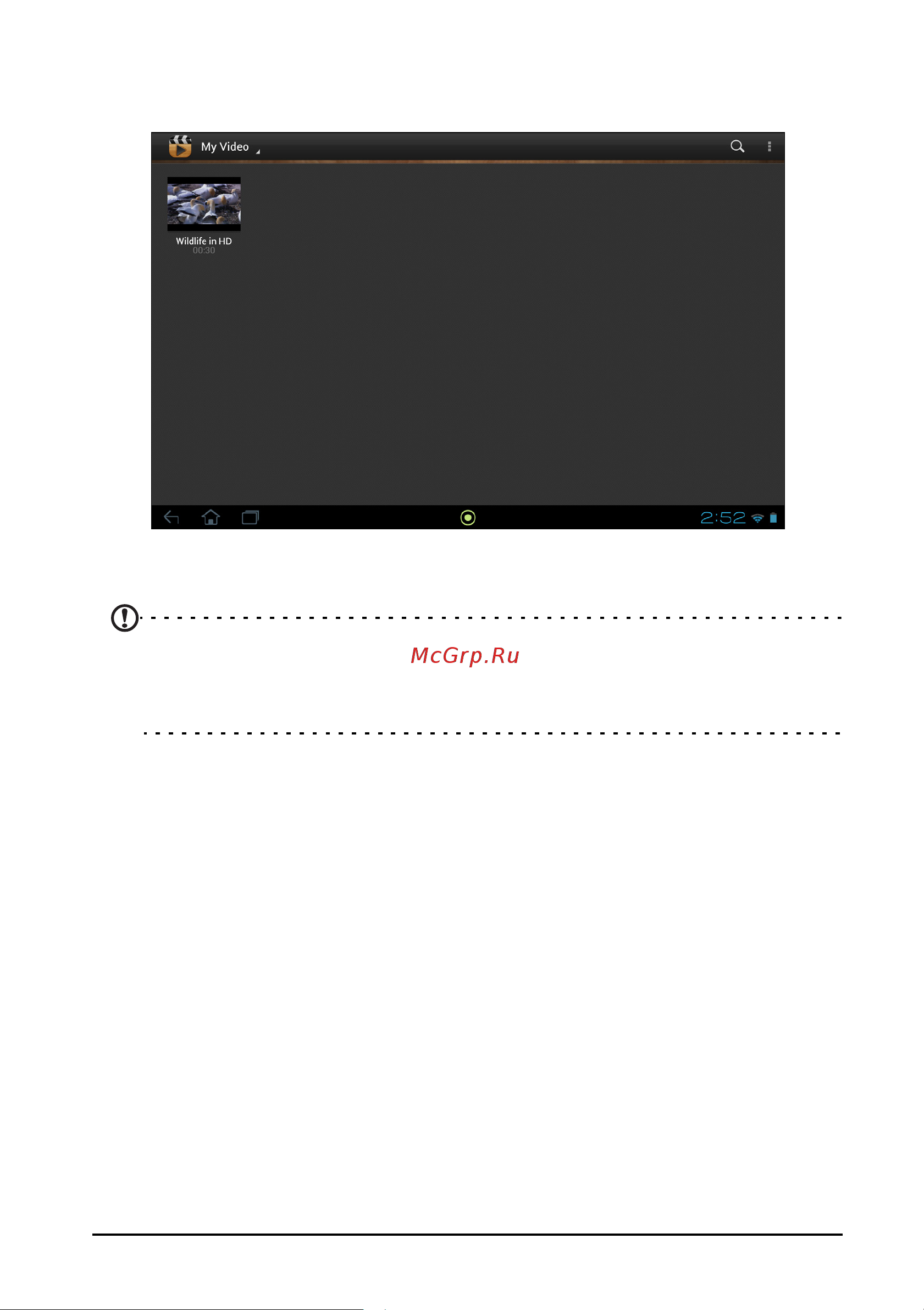 Acer A701 64Gb Black [43/71] Видеозаписи clear fi