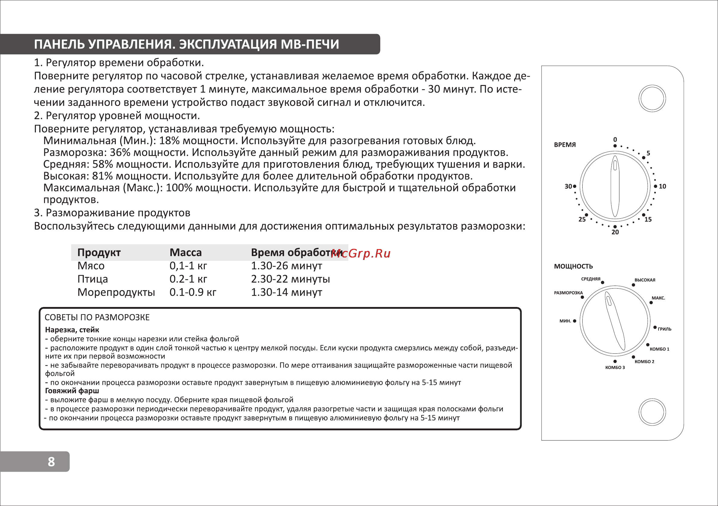 VR MW-G2000 [8/12] Страница 8