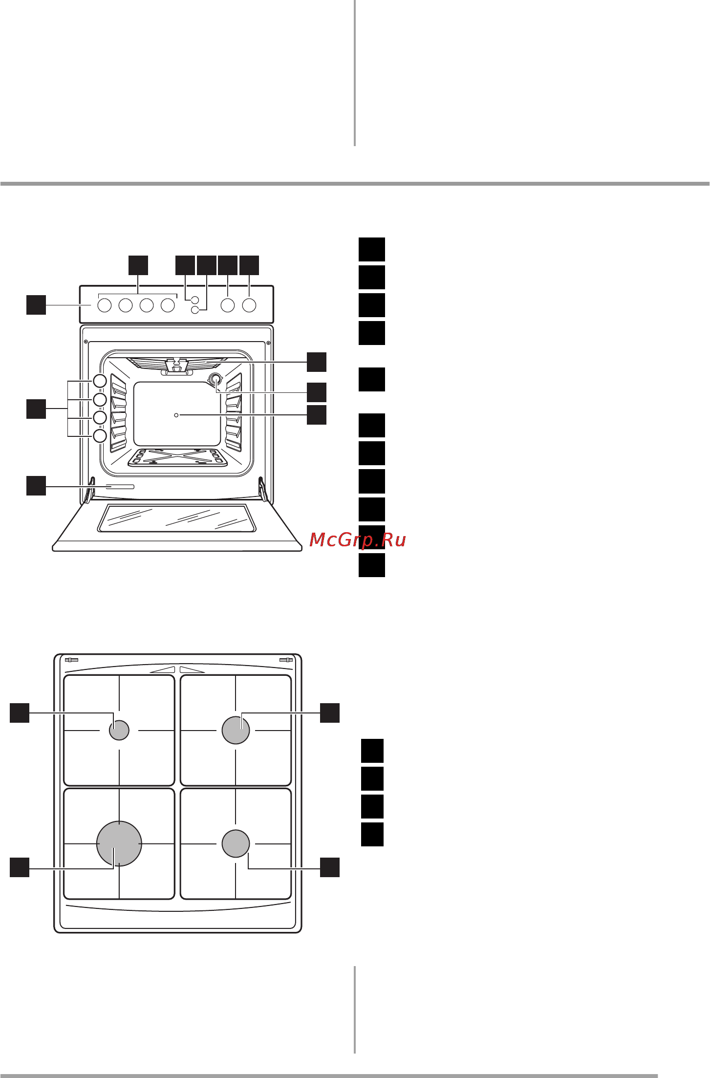 Zanussi ZCG565GX [29/48] Опис виробу