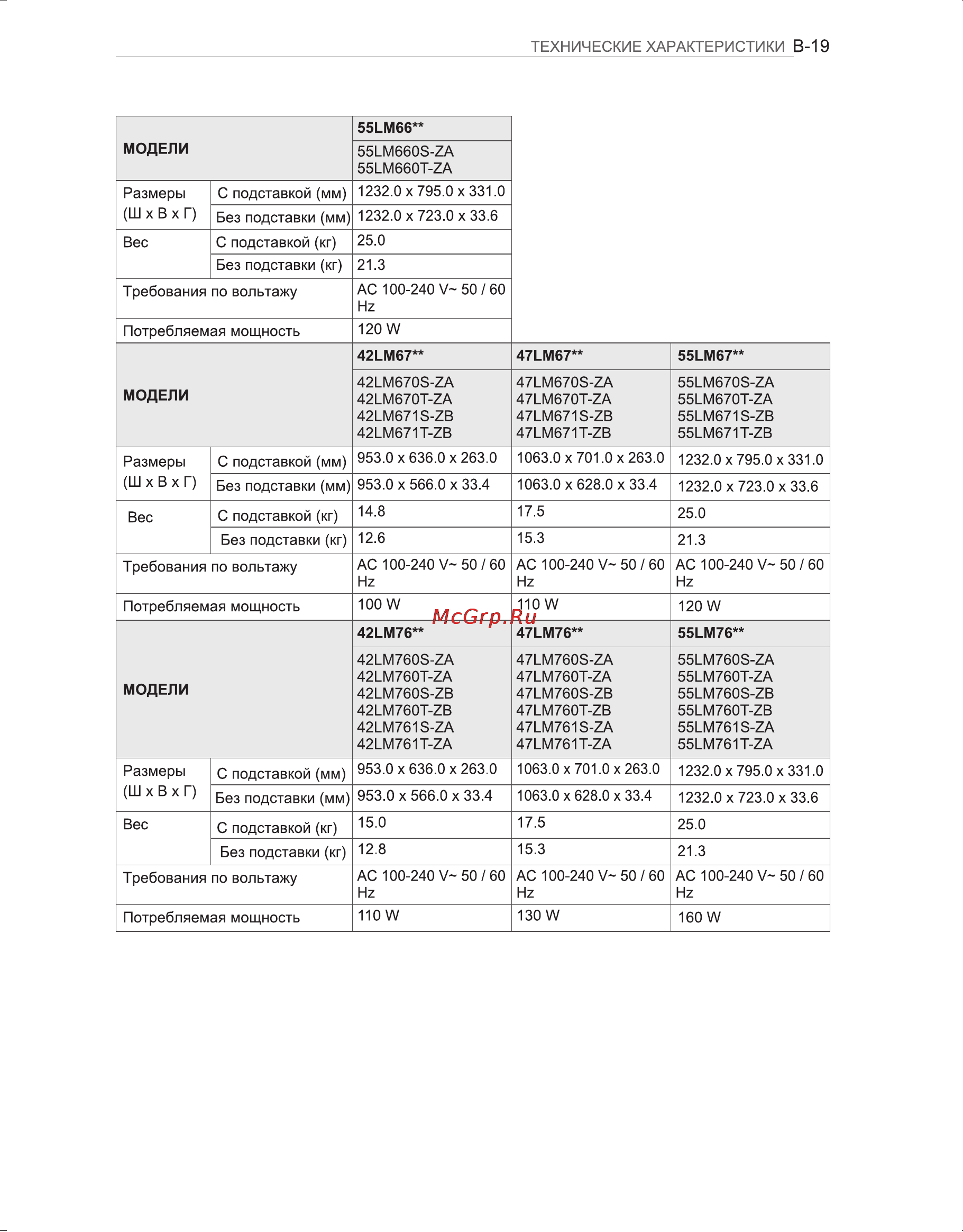 LG 47 LM670T Инструкция по эксплуатации онлайн [111/116] 73460