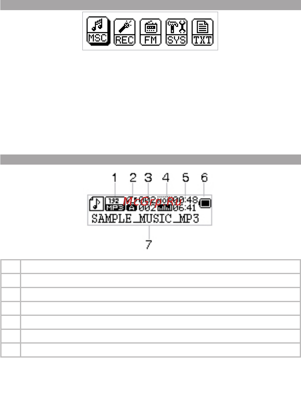 Texet T-160 8Gb [11/26] Воспроизведение аудио