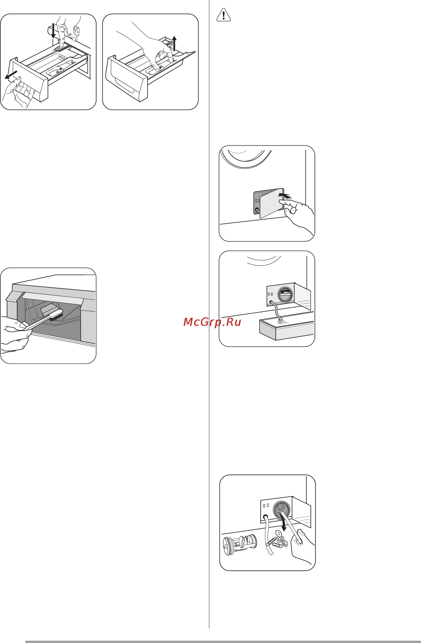 Zanussi ZWN7120L [20/60] Чистка насоса