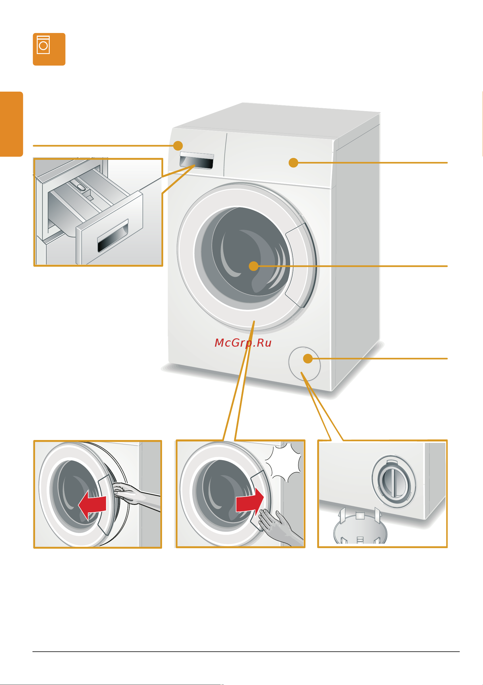 Siemens iQ500 WS10G240OE [8/48] Знакомство с прибором
