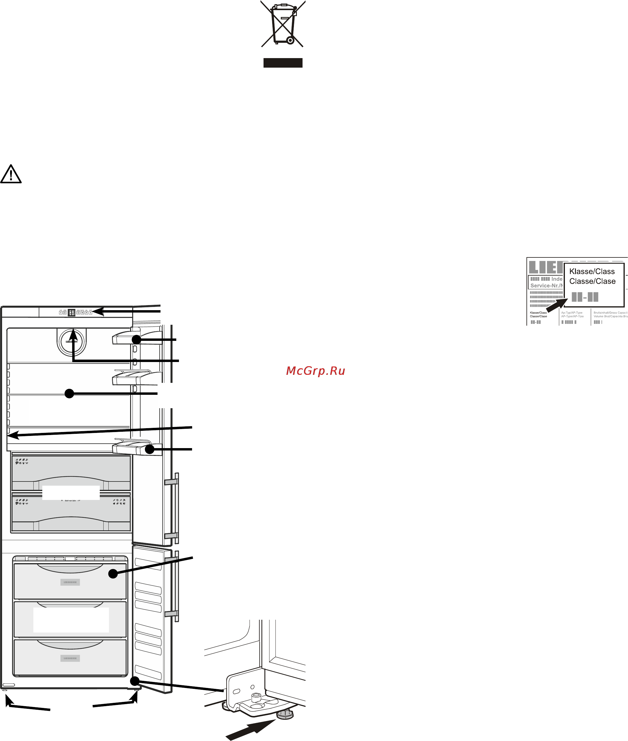 Liebherr CBNesf 5113-21 [2/11] Климатический класс