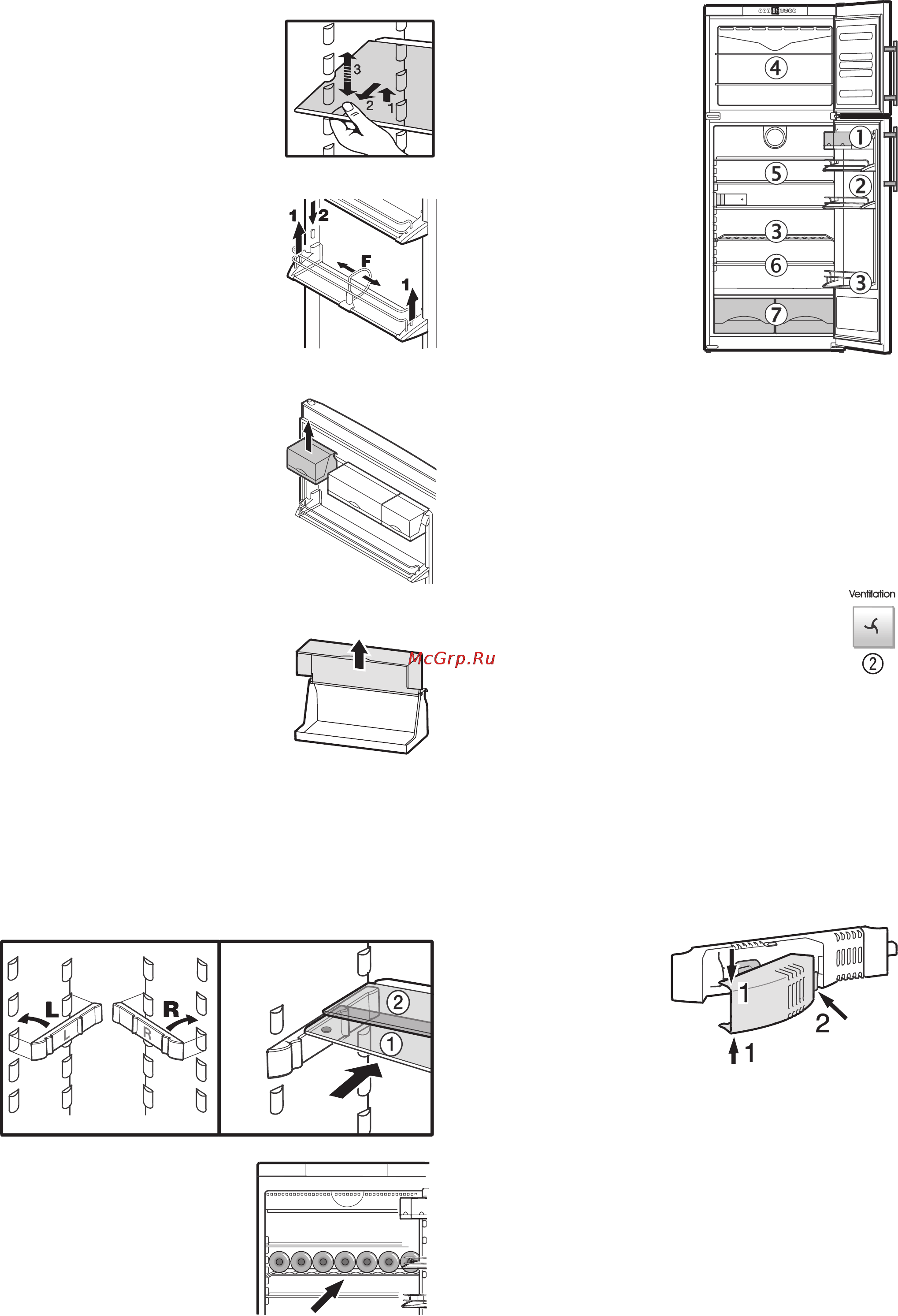 Liebherr CTNes 4753-21 [5/10] Охлаждение с помощью вентилятора