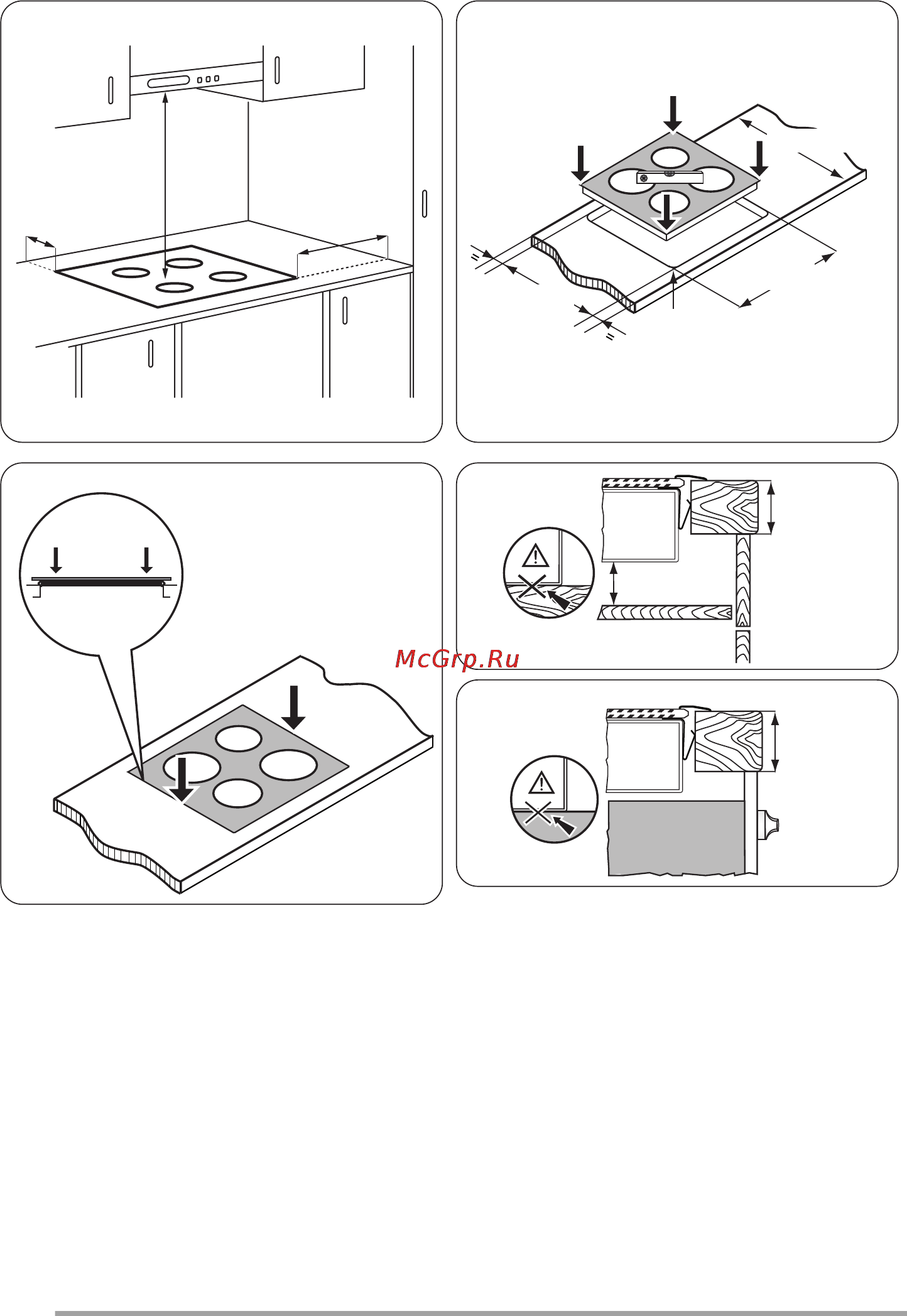 Zanussi ZVM64N [18/24] Min 20 mm